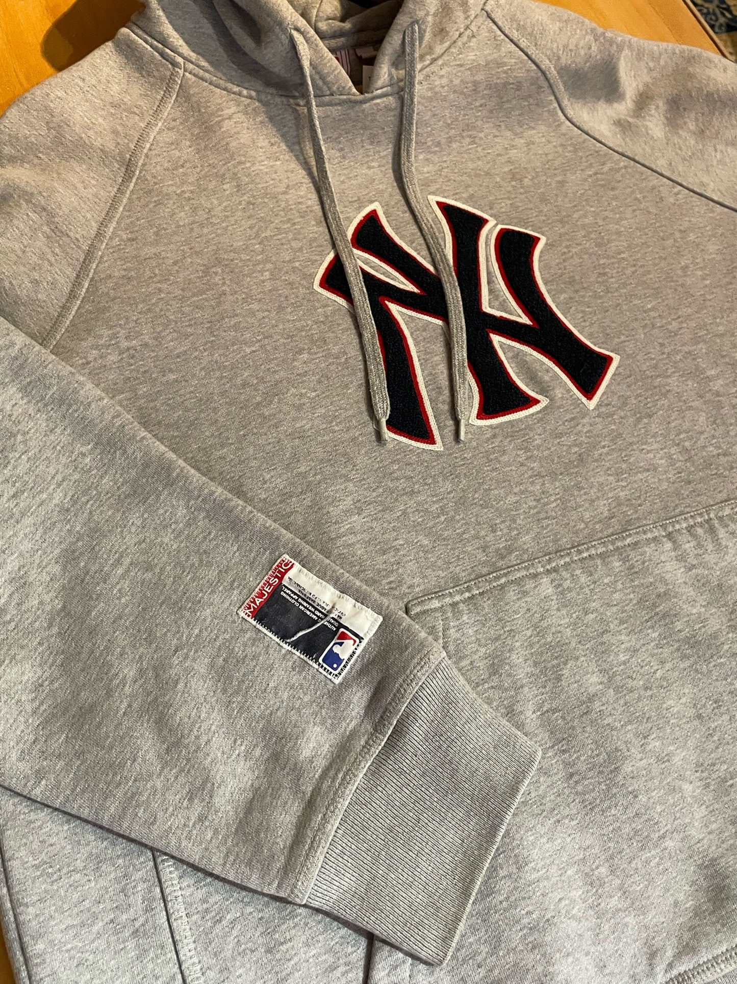 MAJESTIC NEW YORK YANKEES "88" MLB BASEBALL HOODIE SZ: XXL