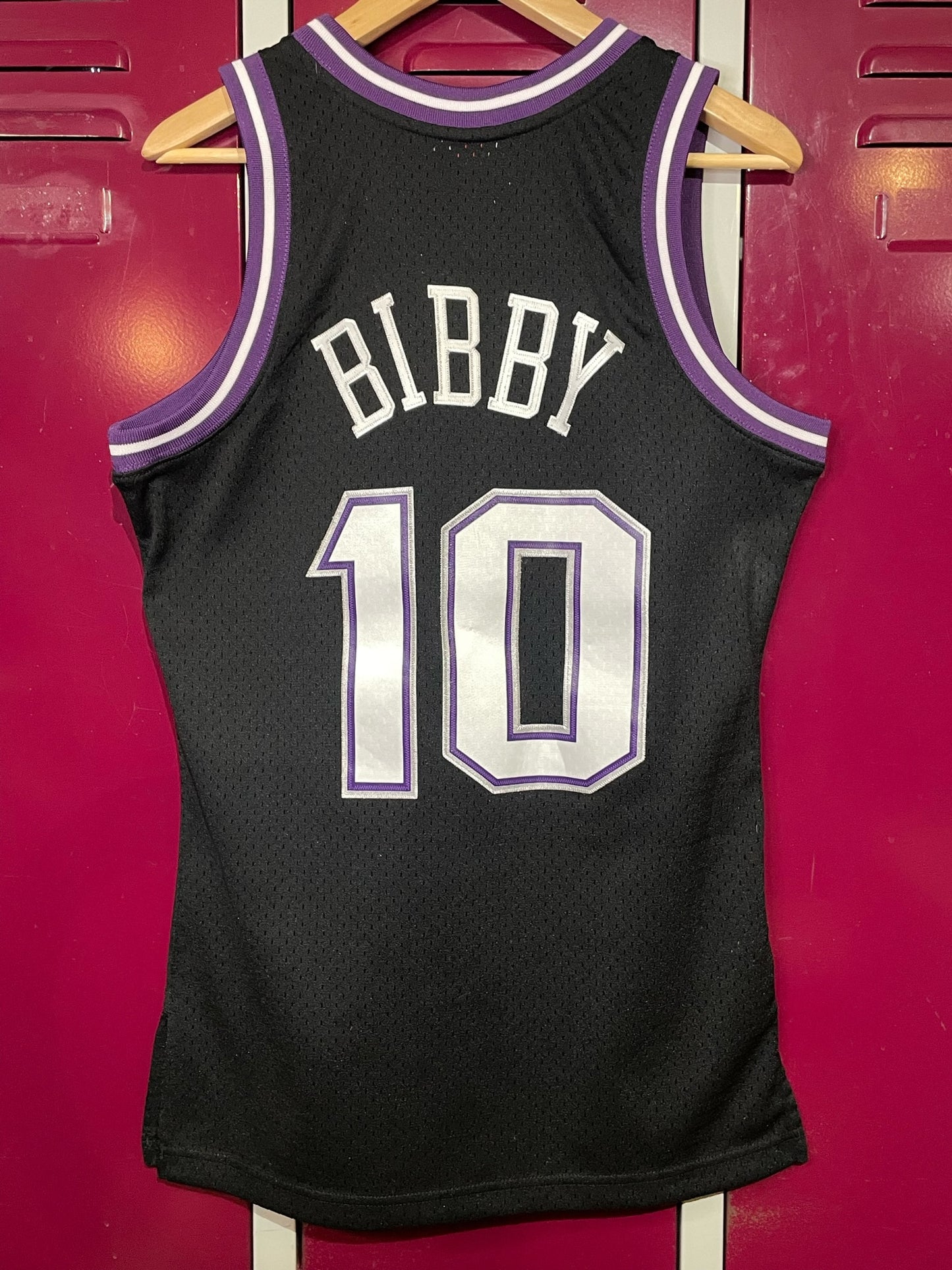 MITCHELL & NESS SACRAMENTO KINGS "MIKE BIBBY" NBA JERSEY SZ: S