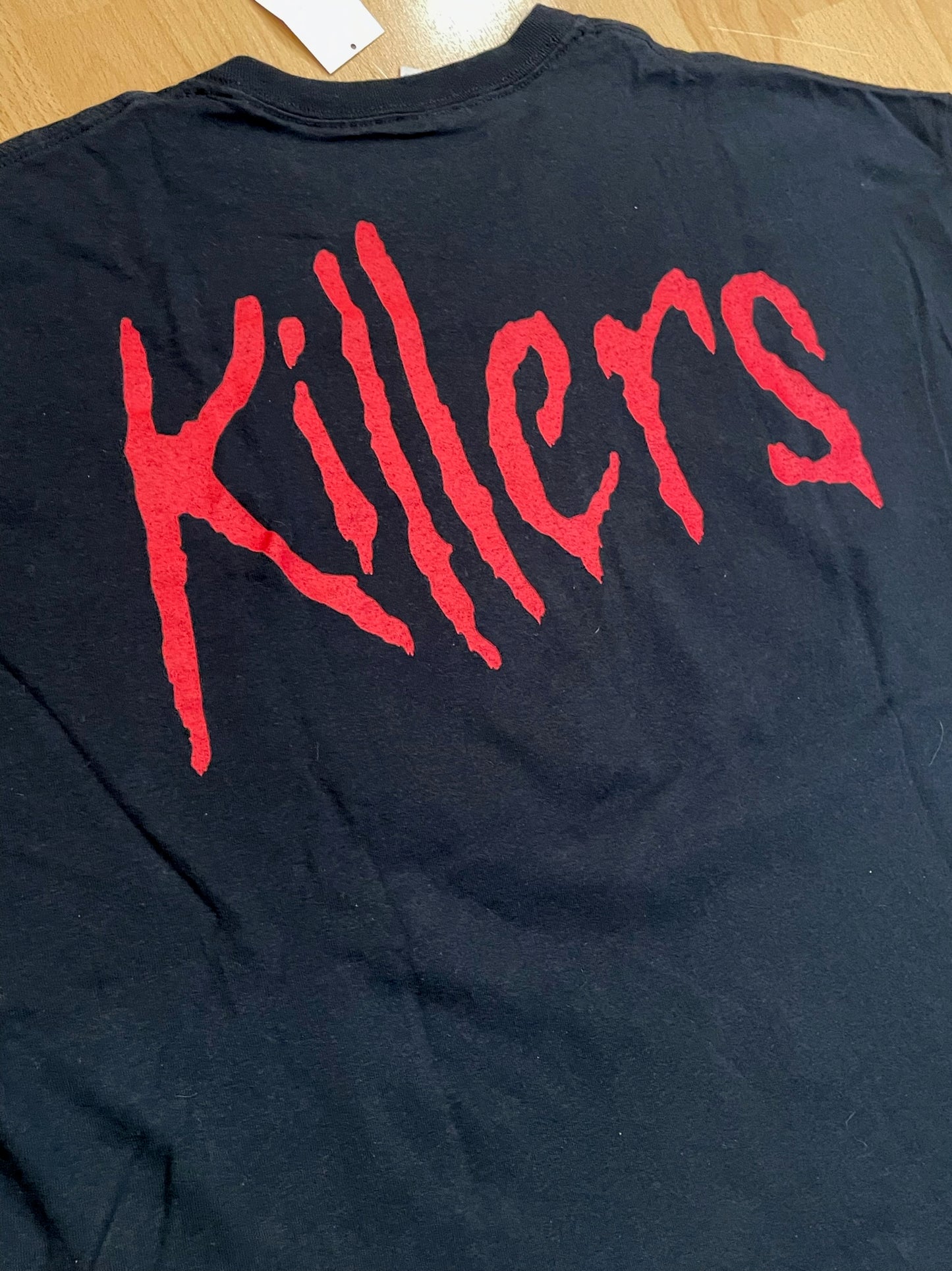 IRON MAIDEN "KILLERS" MUSIC BAND T-SHIRT SZ: XXL