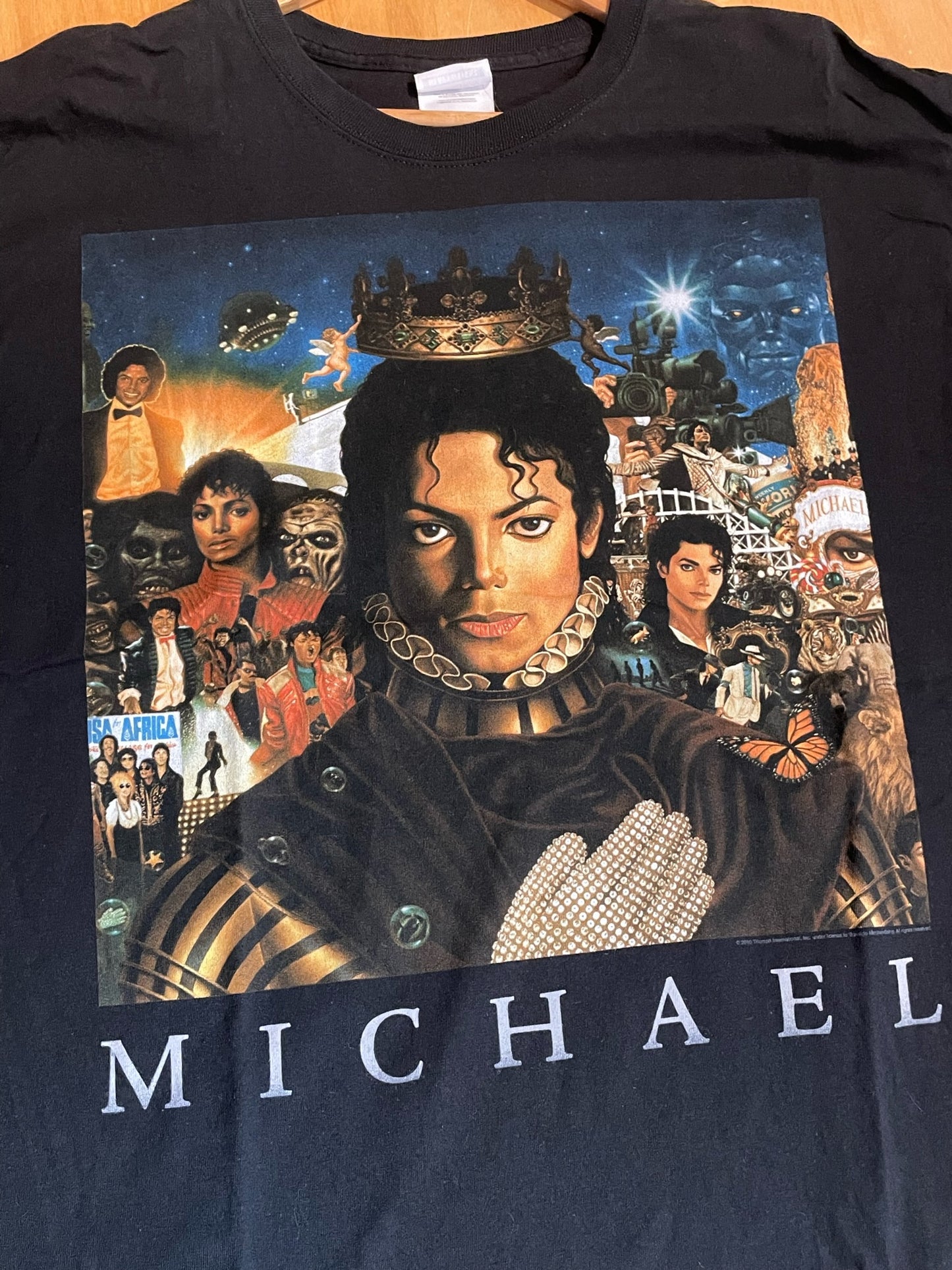 MICHAEL JACKSON "MICHAEL" MUSIC BAND T-SHIRT SZ: XL