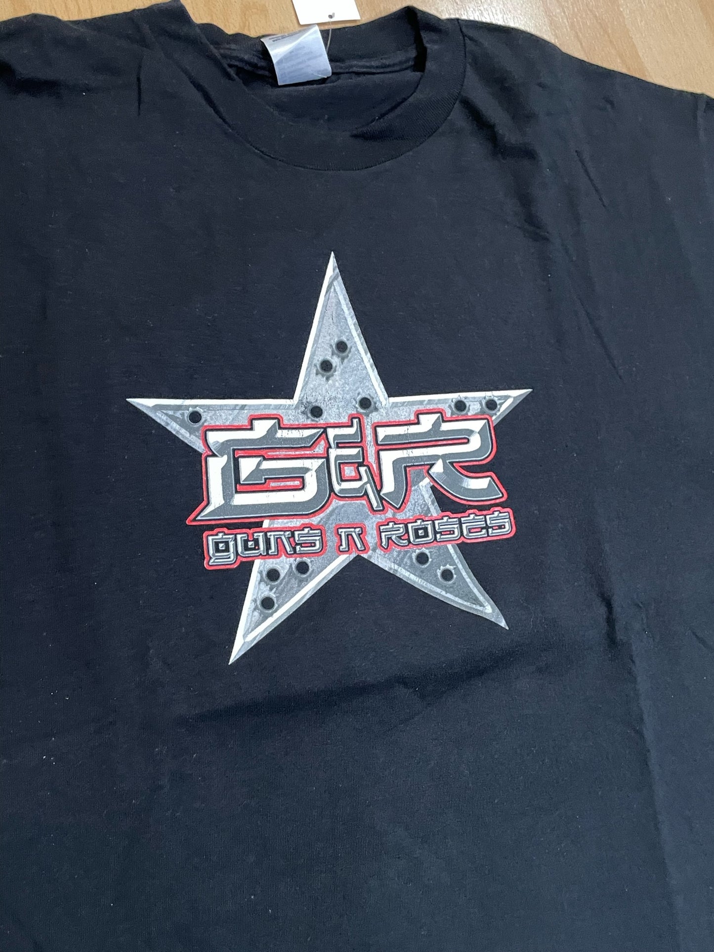 GUNS N ROSES "WORLD TOUR 2002-2003" MUSIC BAND T-SHIRT SZ: XL