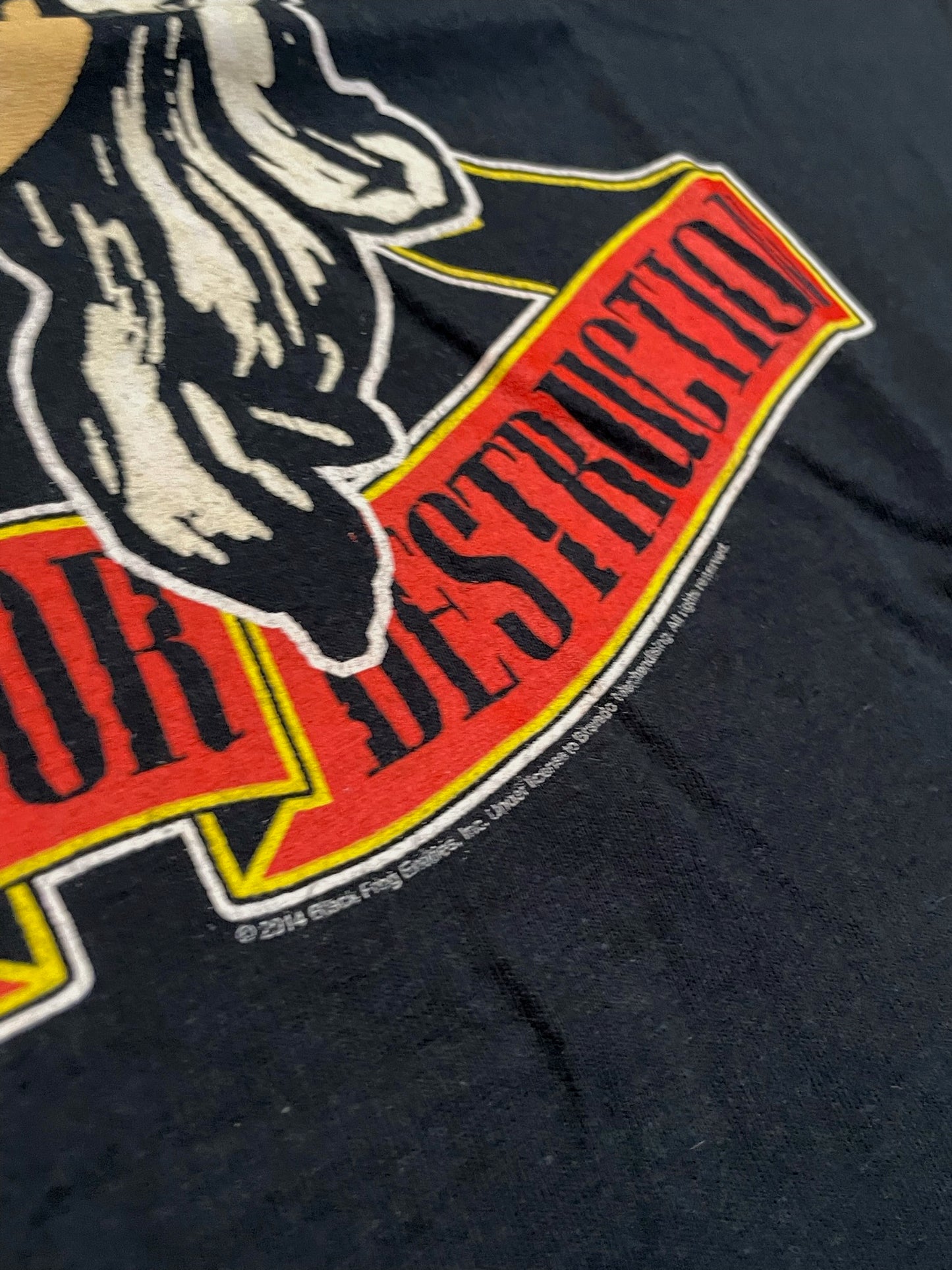 GUNS N ROSES "APPETITE FOR DESTRUCTION" MUSIC BAND T-SHIRT SZ: XL