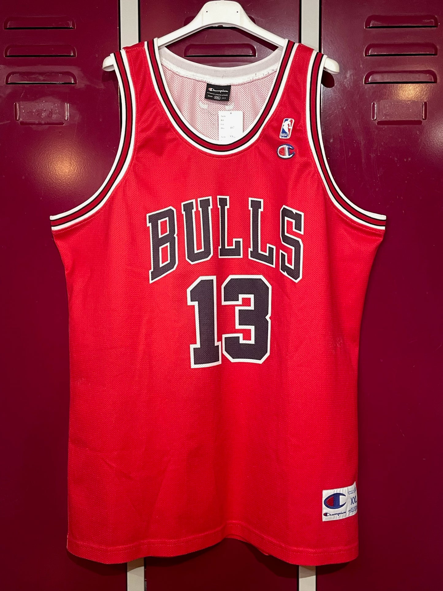 CHAMPION CHICAGO BULLS "JOAKIM NOAH" NBA JERSEY SZ: XXL