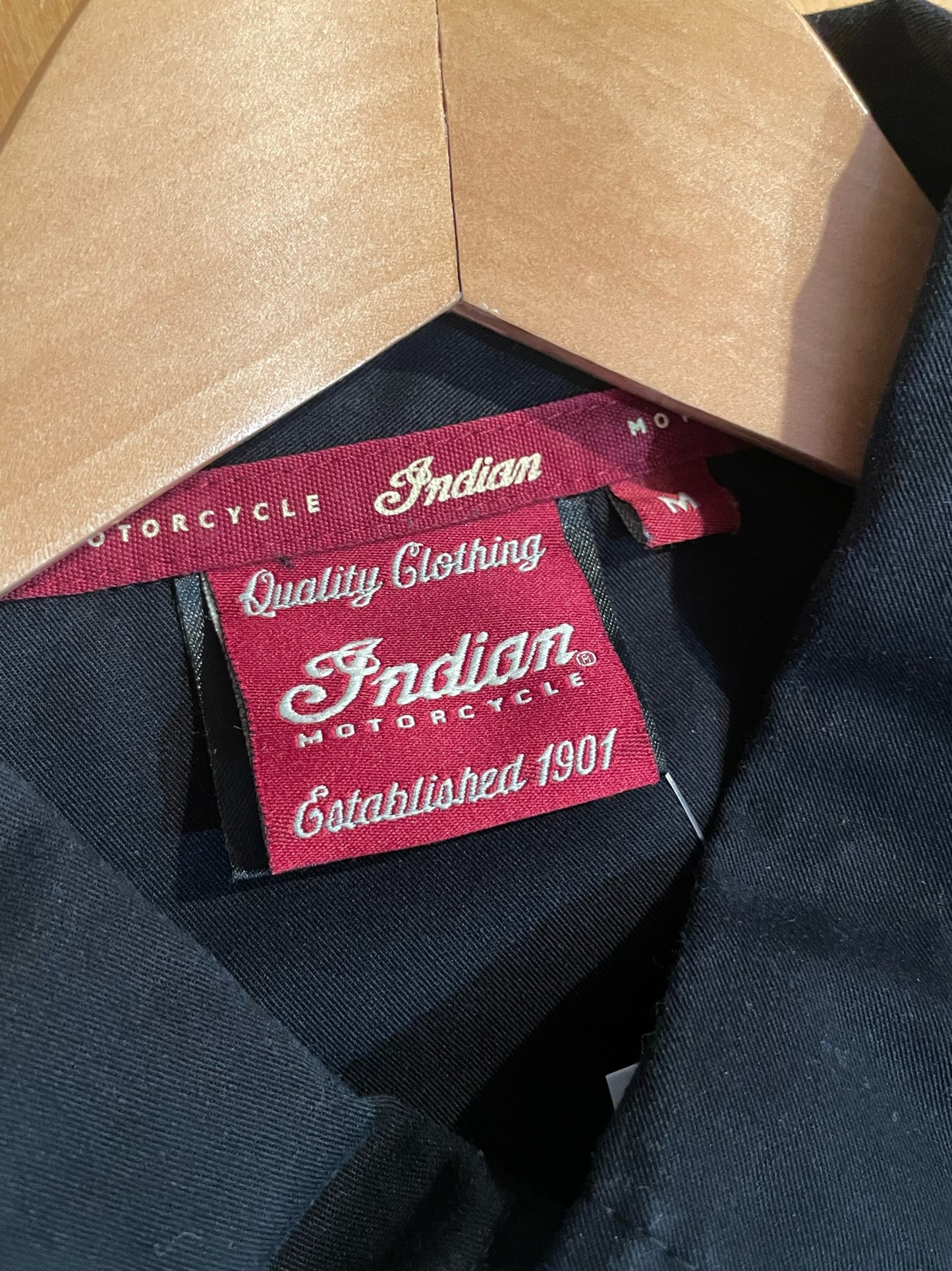 INDIAN MOTORCYCLE SHORT SLEEVES SHIRT SZ: M