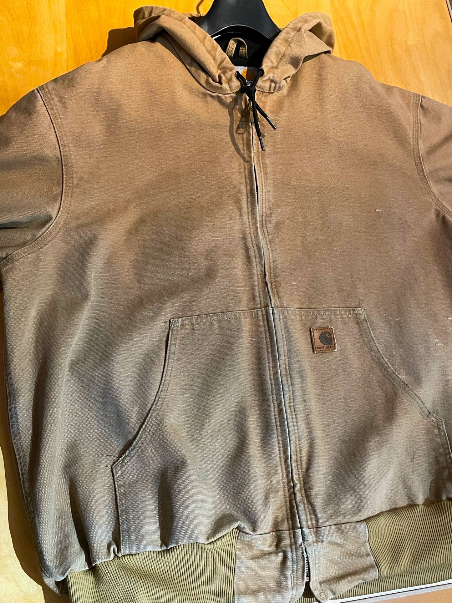 CARHARTT WIP ACTIVE ZIPED HOODED SZ: XL