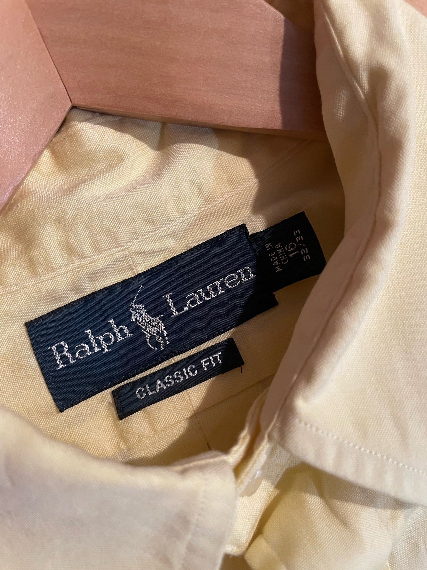 RALPH LAUREN "CLASSIC FIT" SHIRT SZ: 16 32/33 = L