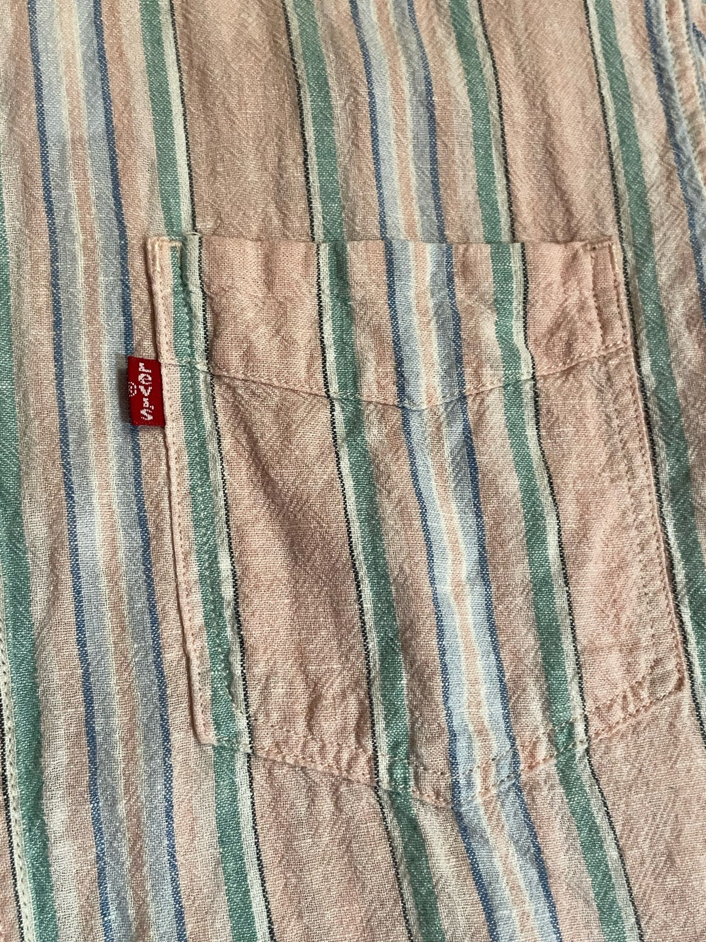 LEVI'S LINE SHORT SLEEVES SHIRT SZ: S