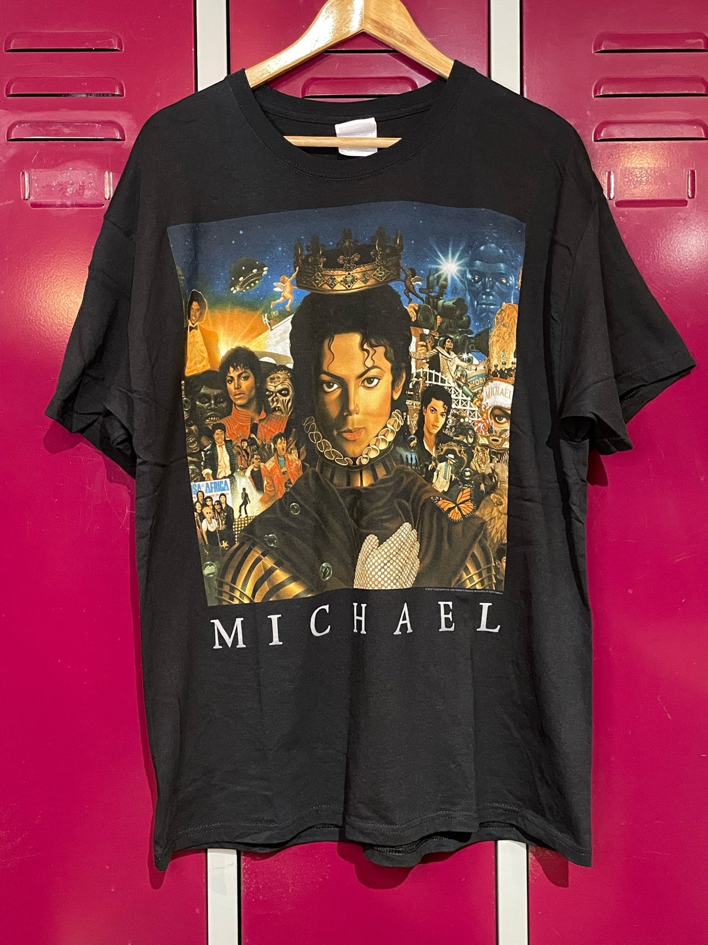 MICHAEL JACKSON "MICHAEL" MUSIC BAND T-SHIRT SZ: XL
