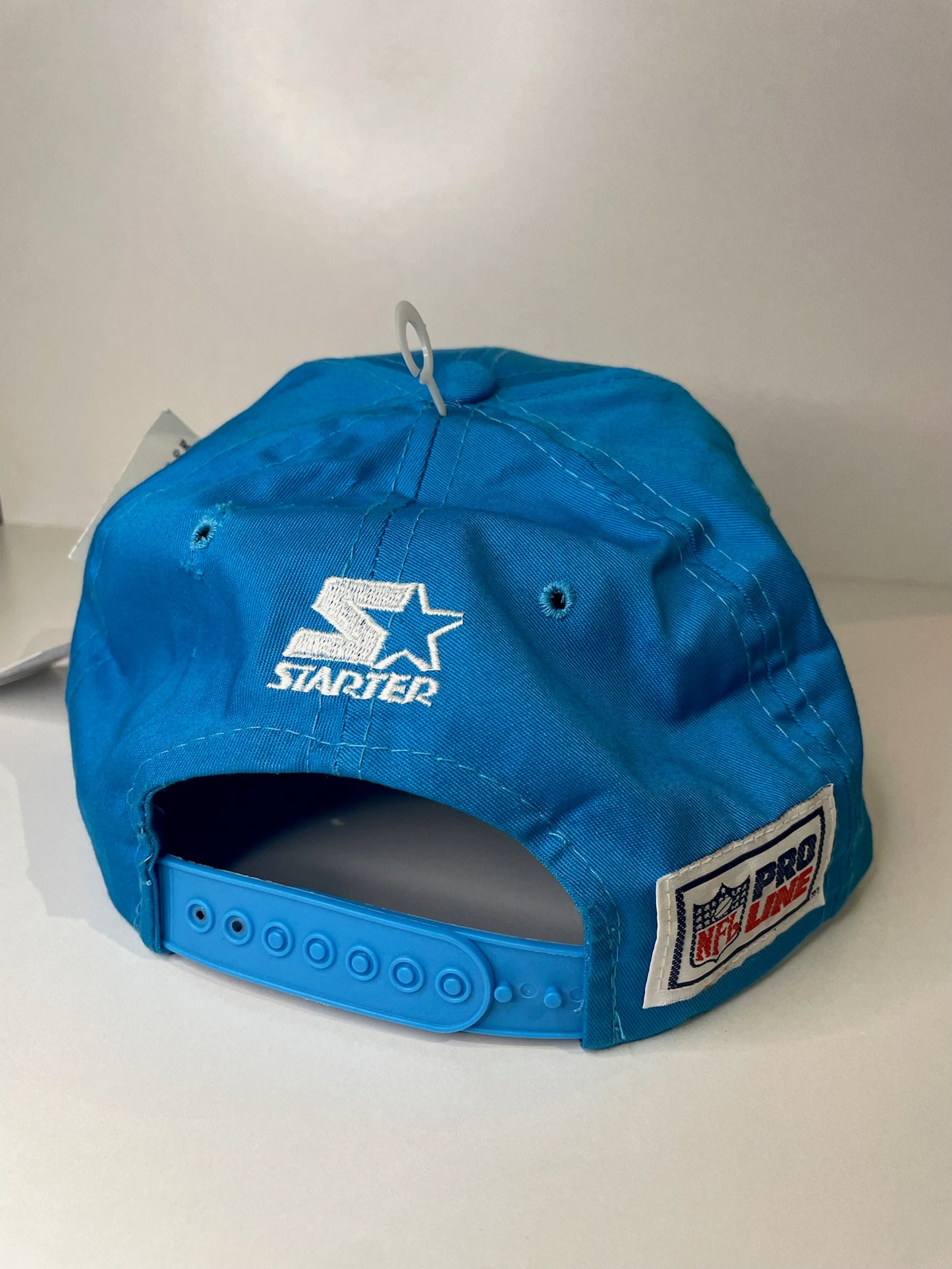 "DS" VINTAGE 90s CAROLINA PANTHERS STARTER SNAPBACK CAP HAT