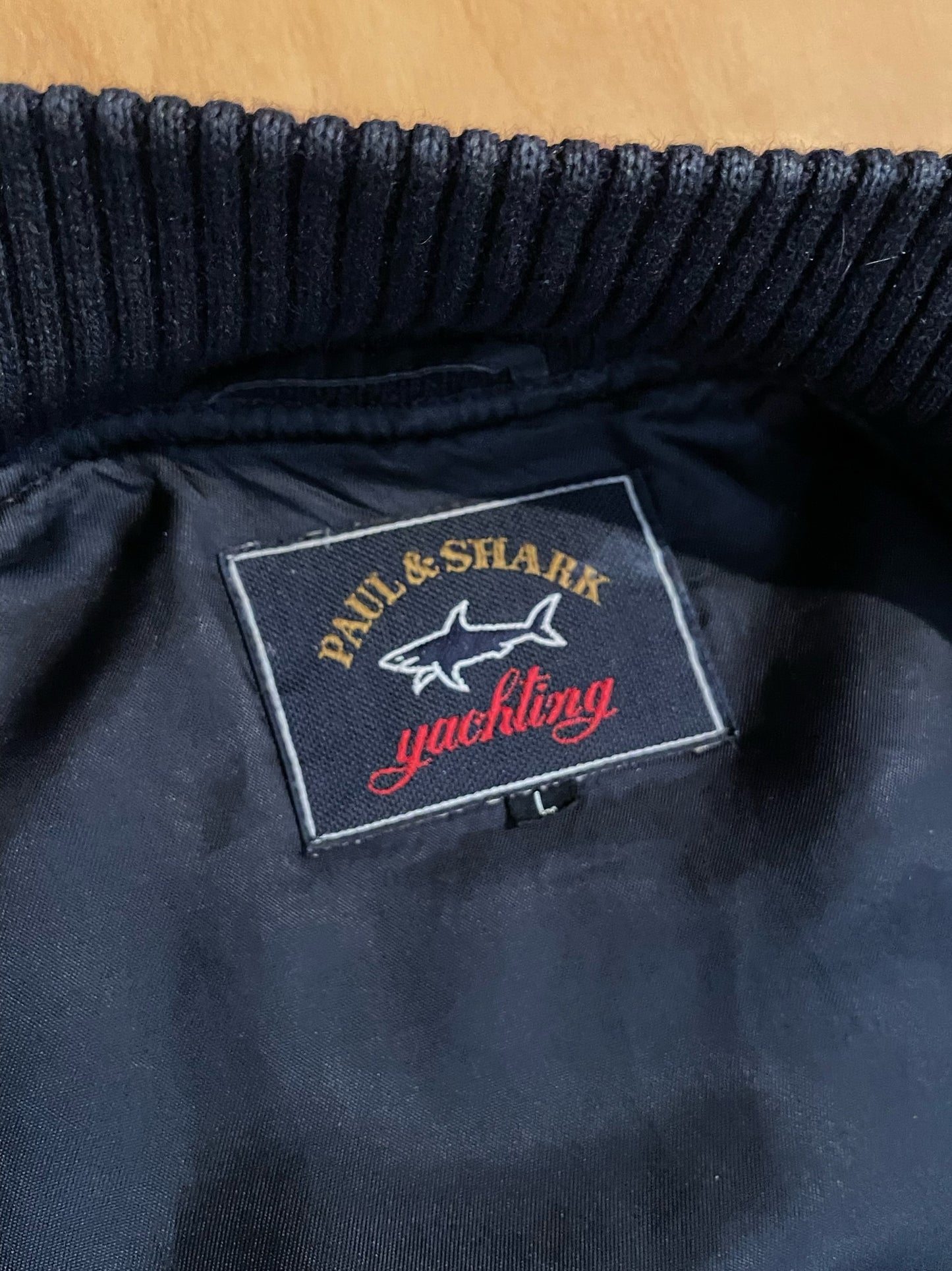 VINTAGE PAUL & SHARK YACHTING WOOL JACKET  SZ: L