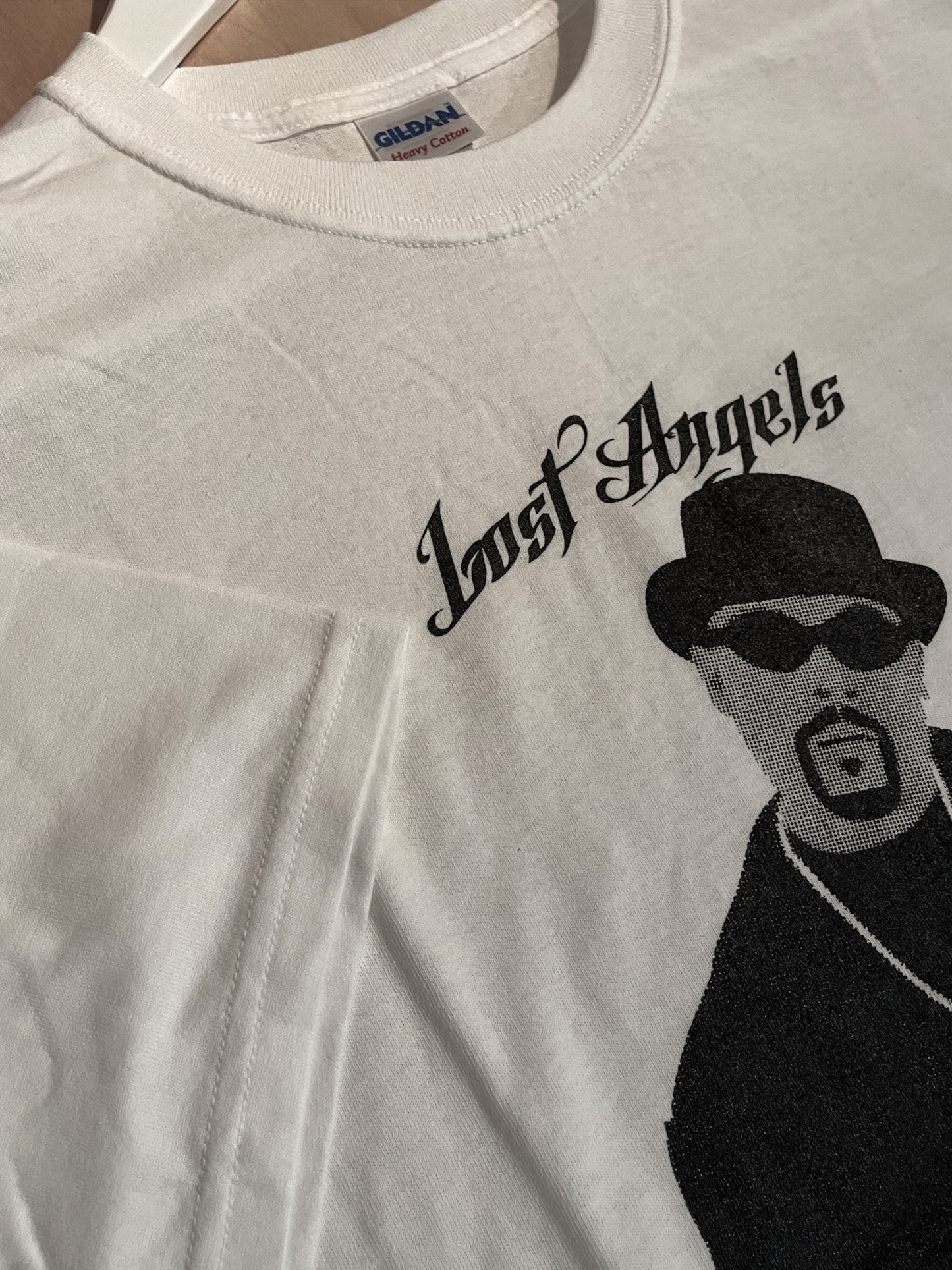 NATE DOGG "JUST ANGELS/1969-2011" MUSIC HIP-HOP T-SHIRT SZ: XL