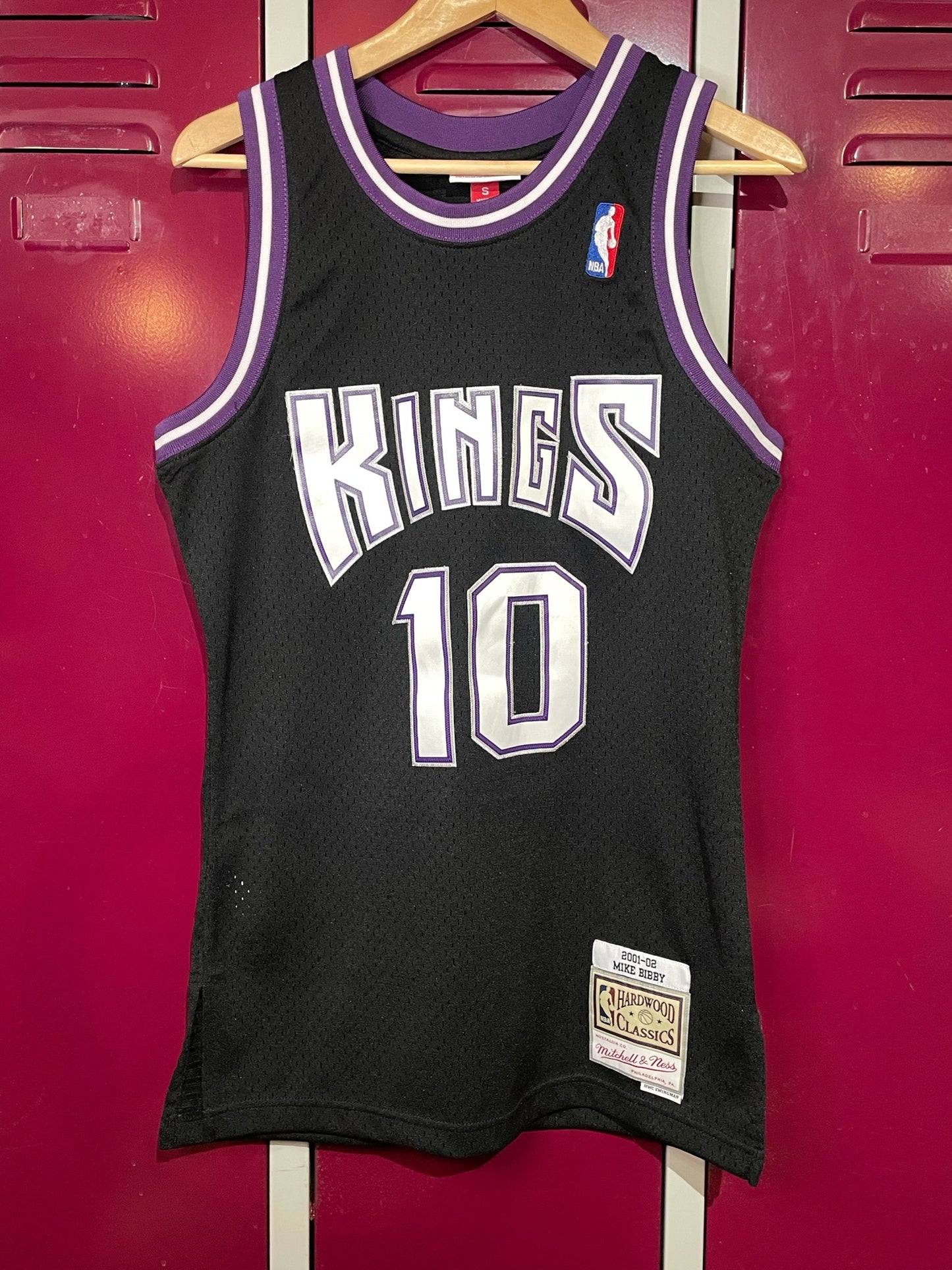 MITCHELL & NESS SACRAMENTO KINGS "MIKE BIBBY" NBA JERSEY SZ: S