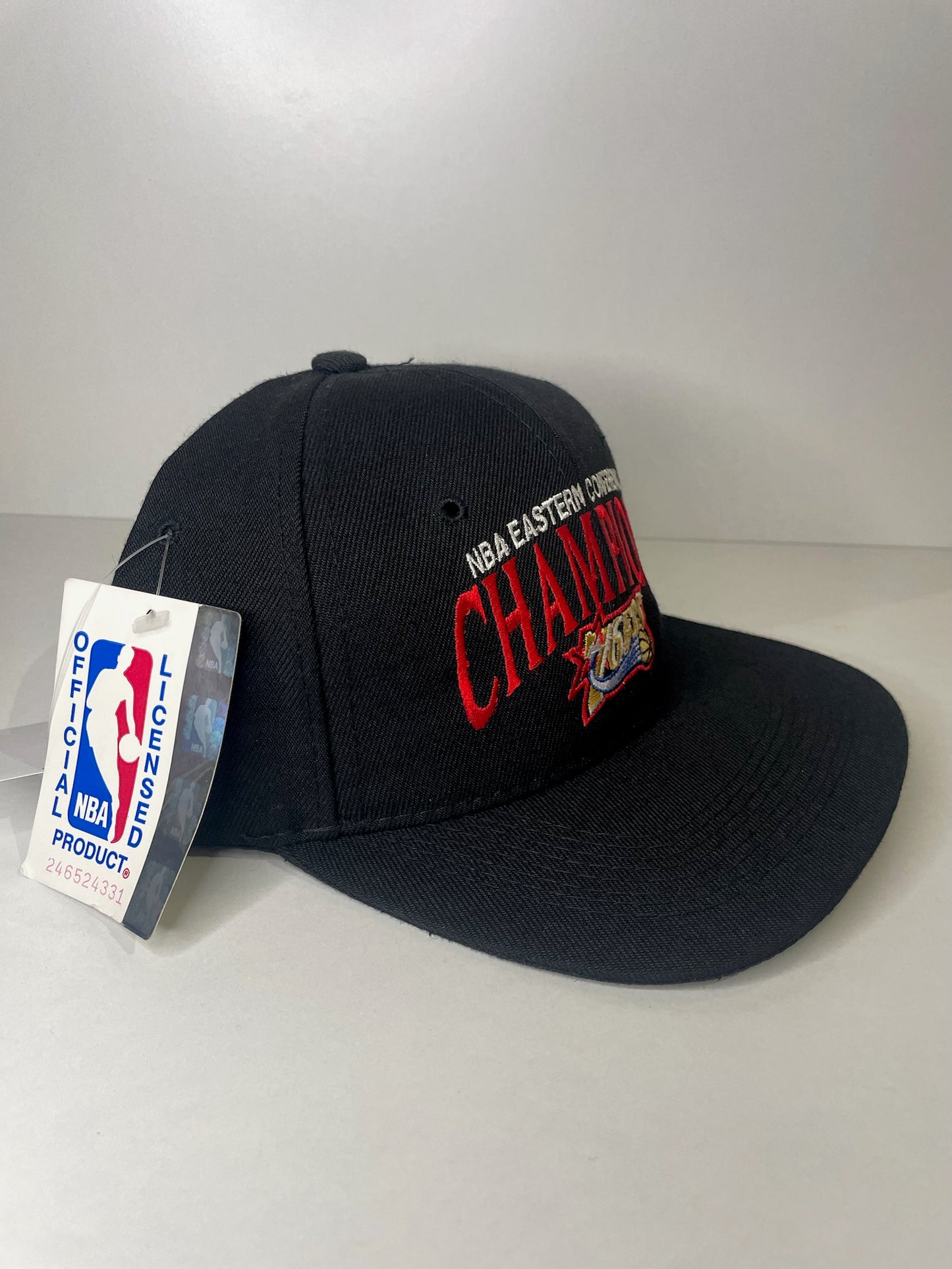 "DS" VINTAGE 00s PHILADELPHIA 76ERS HEADMASTER SNAPBACK CAP HAT