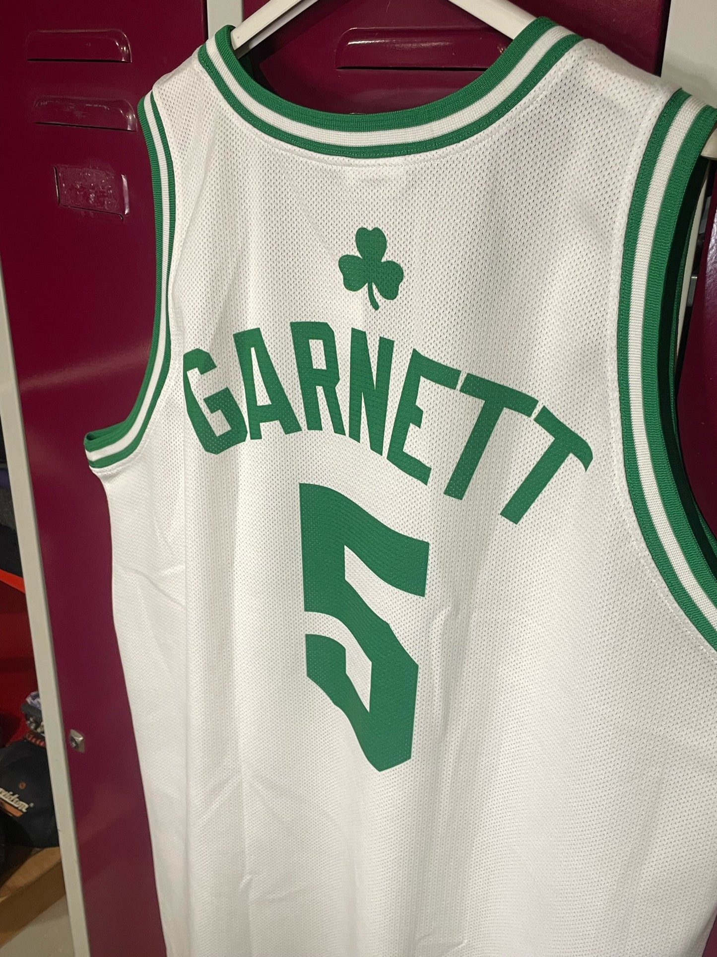 CHAMPION BOSTON CELTICS "KEVIN GARNETT" NBA JERSEY SZ: XXL