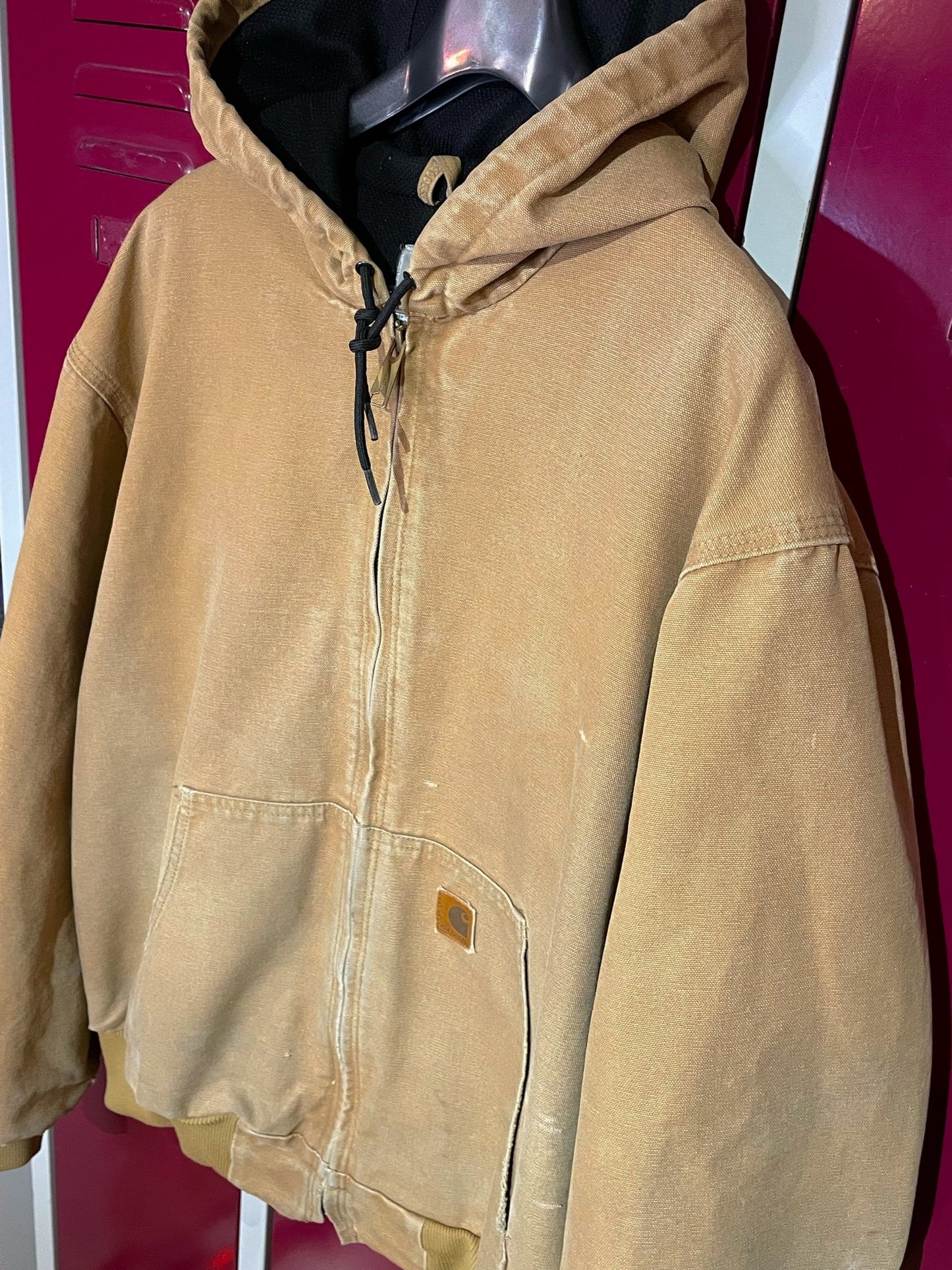 CARHARTT WIP ACTIVE ZIPED HOODED SZ: XL