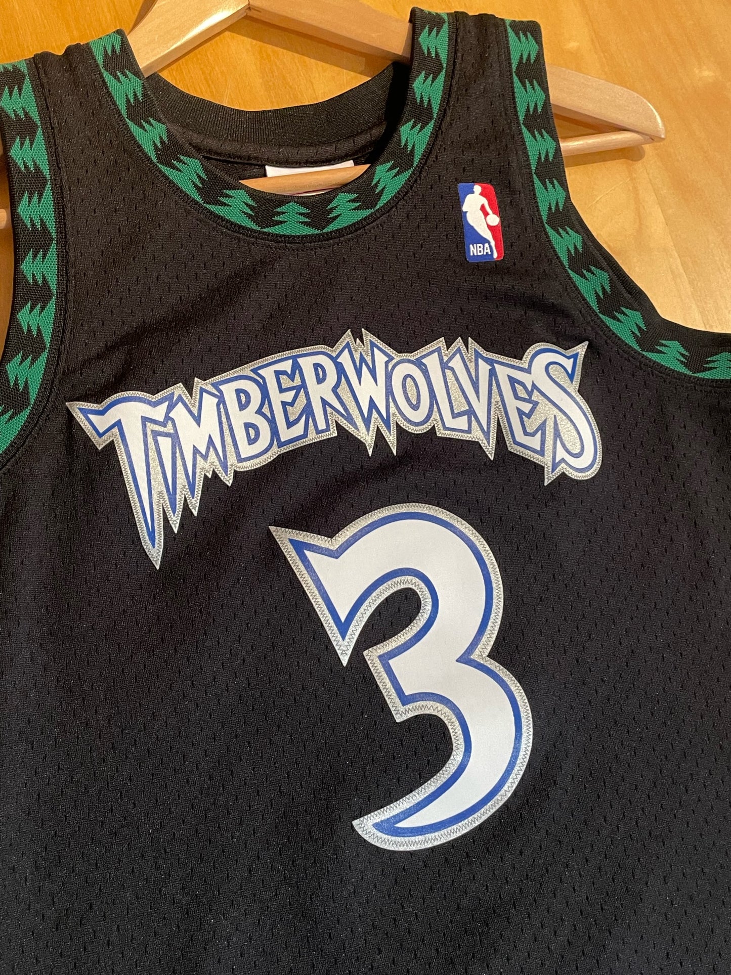 MITCHELL & NESS MINNESOTA TIMBERWOLVES "STEPHON MARBURY" NBA JERSEY SZ: S
