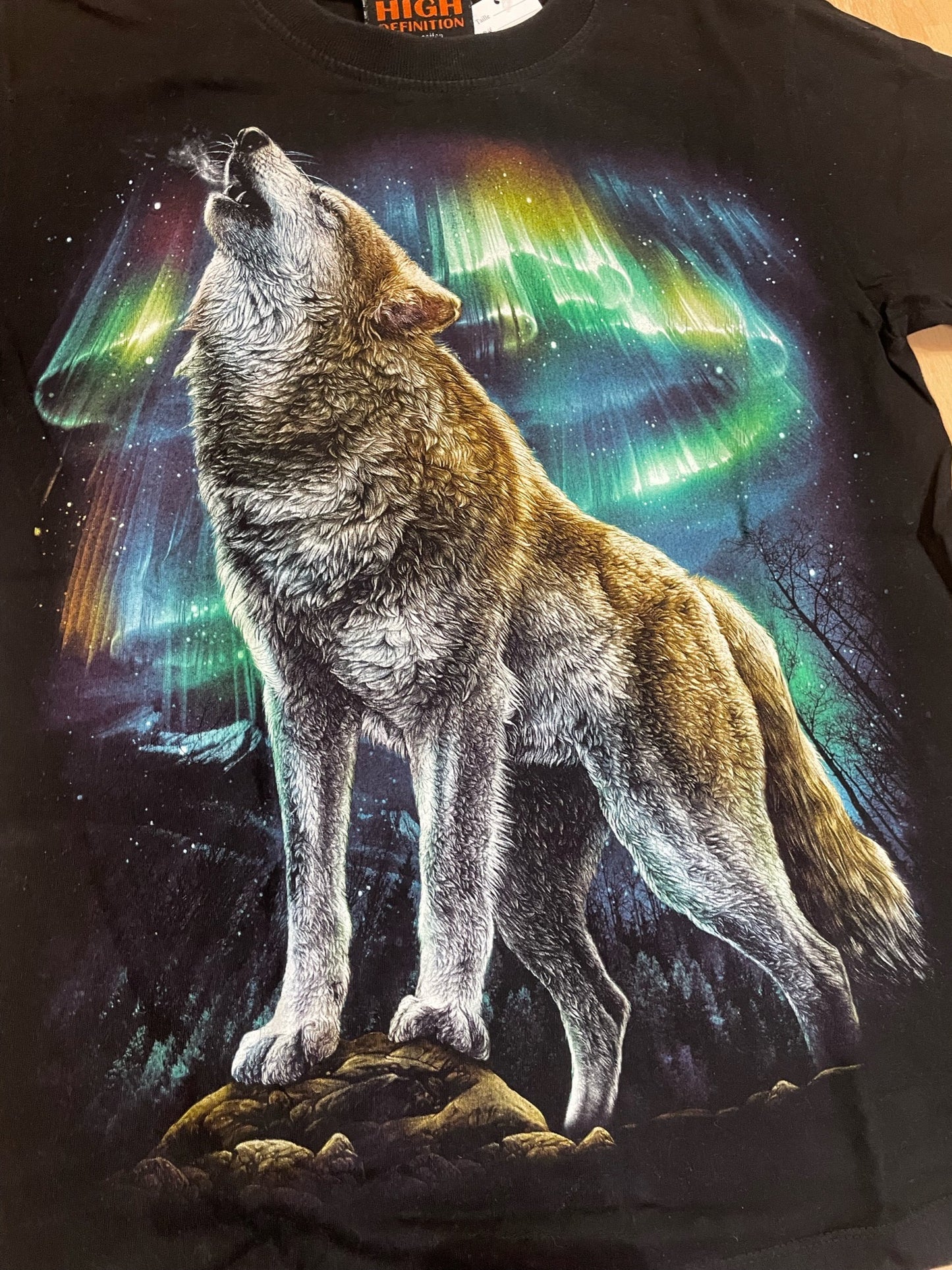 WOLF DOUBLE SIDED T-SHIRT SZ: S