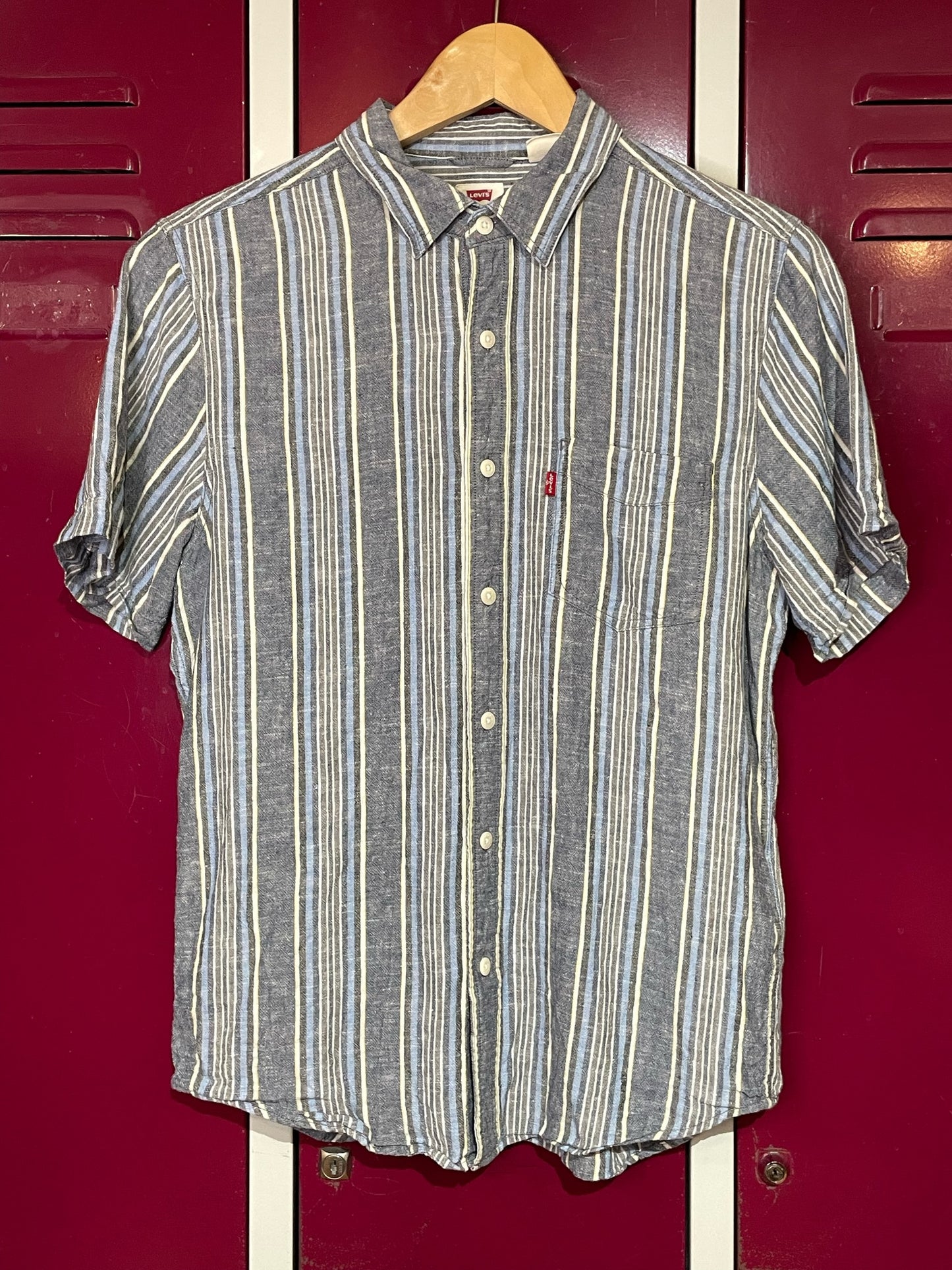 LEVI'S LINE SHORT SLEEVES SHIRT SZ: S