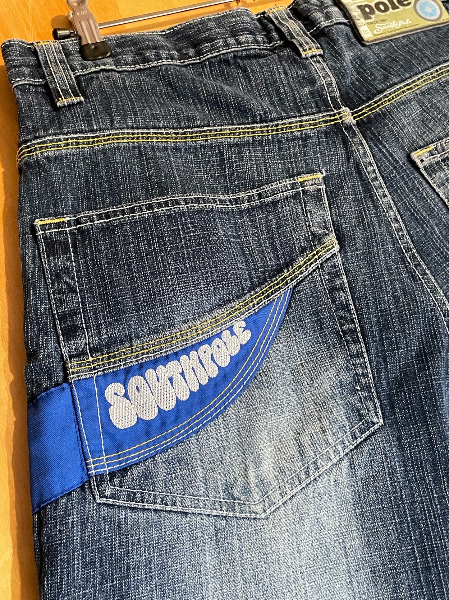 Vintage 00s SOUTH POLE BAGGY SHORTS  SZ: 34