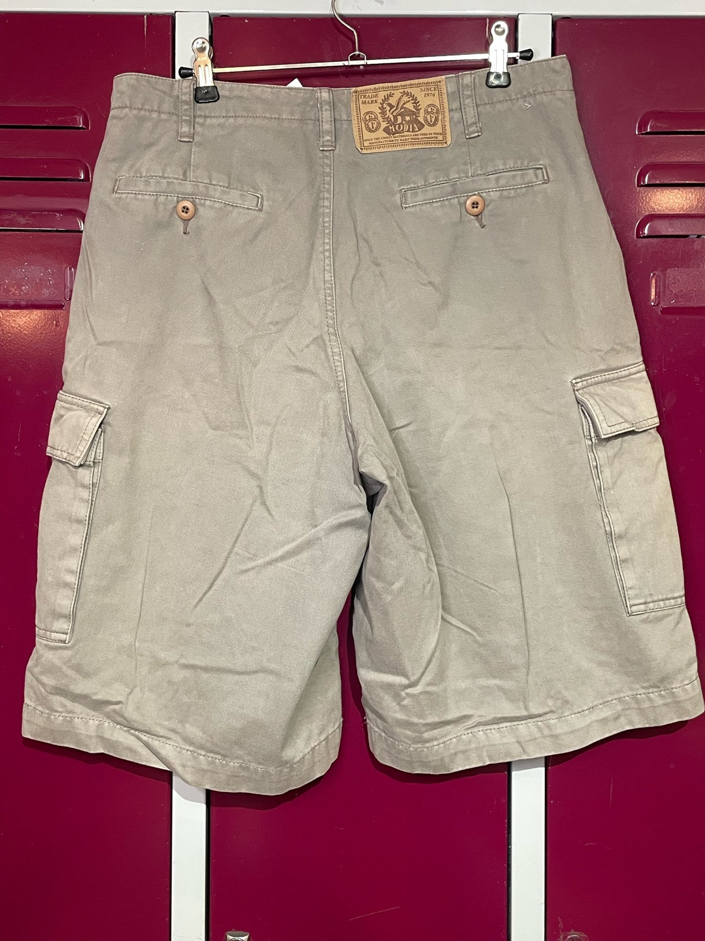 VINTAGE 90s MODIA "XXXL" CARGO SHORTS  SZ: S
