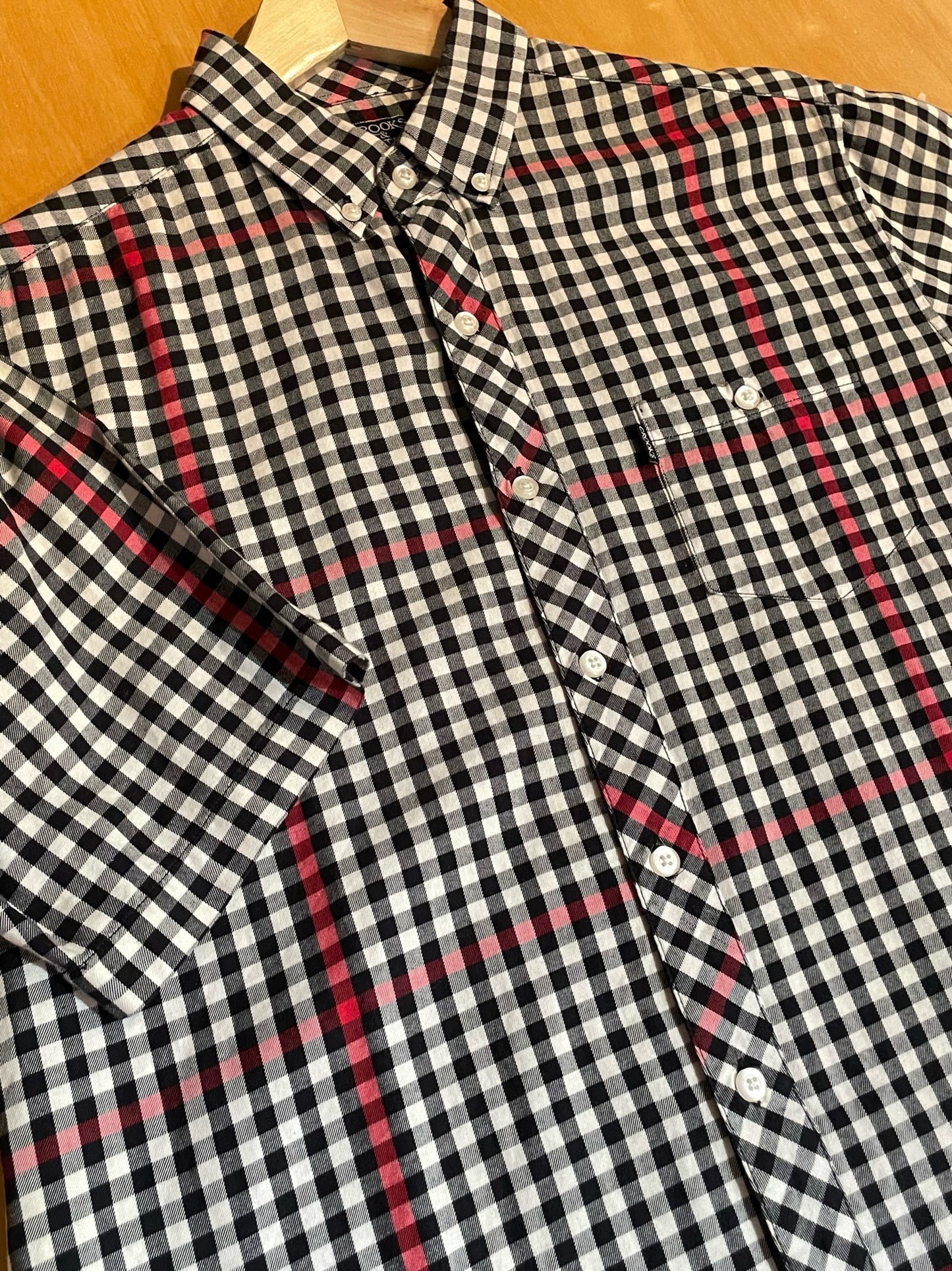 CROOKS & CASTLES SHORT SLEEVES SHIRT SZ: M