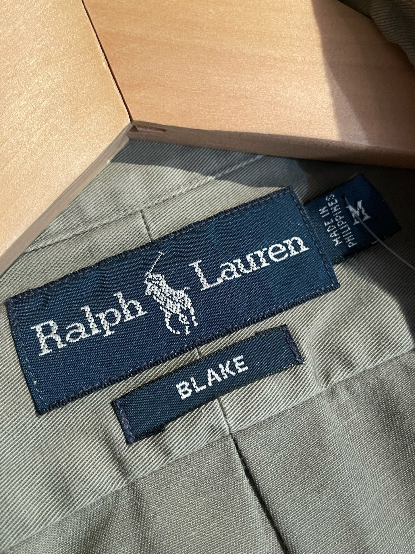 RALPH LAUREN "BLAKE" SHIRT  SZ: M