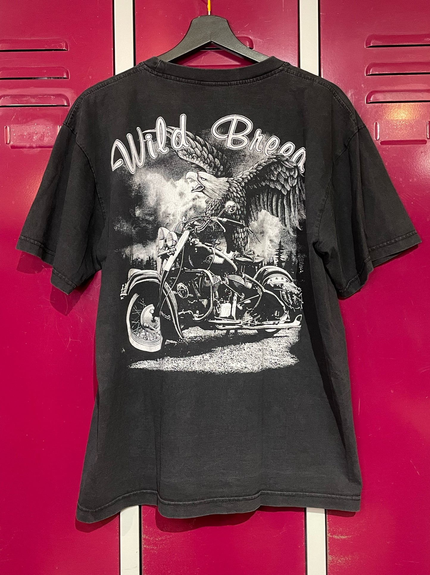 WILD BREED BIKER MOTORCYCLE T-SHIRT SZ: L