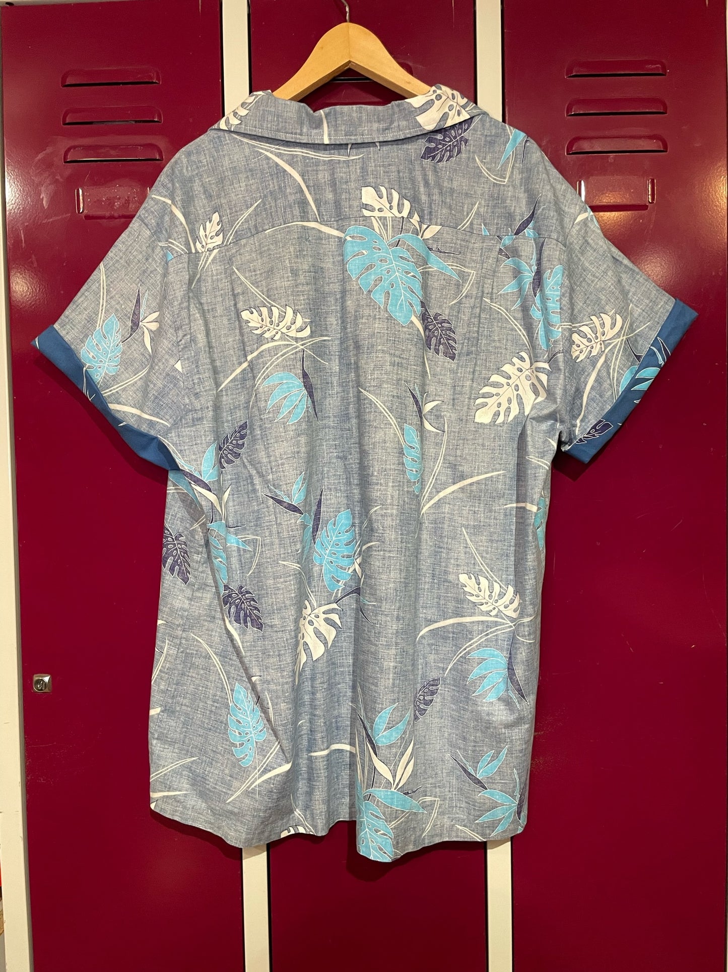 VINTAGE  RAI NANI ORIGINAL HAWAIIAN SHORT SLEEVES SHIRT  SZ: XL