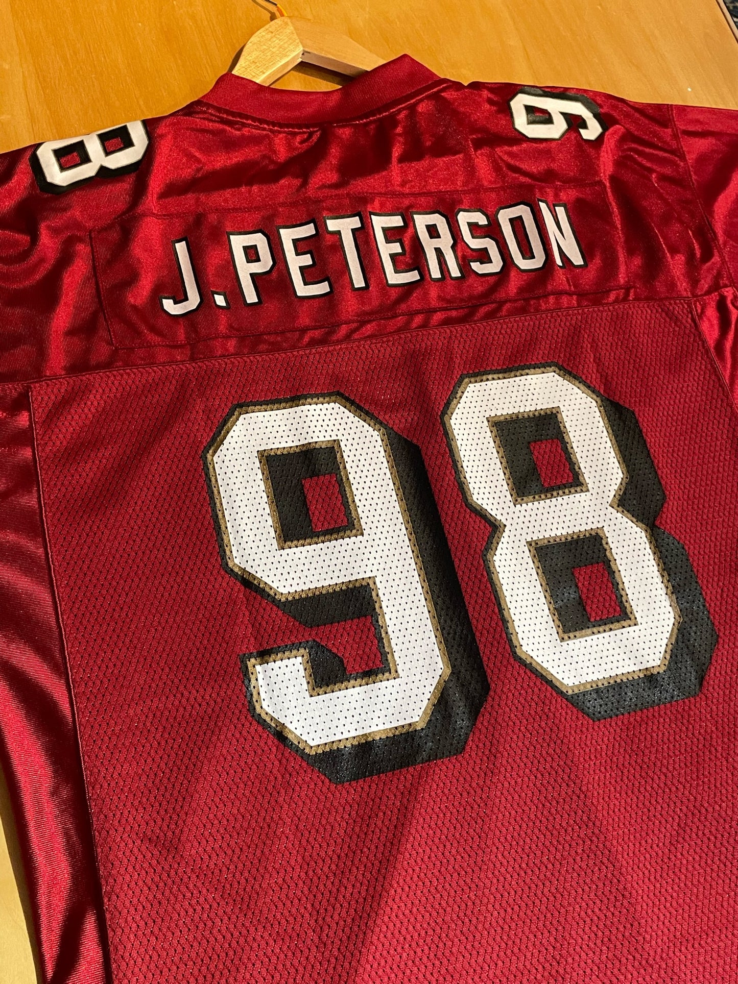 REEBOK SAN FRANCISCO 49ERS "JULIAN PETERSON" NFL FOOTBALL JERSEY SZ: L