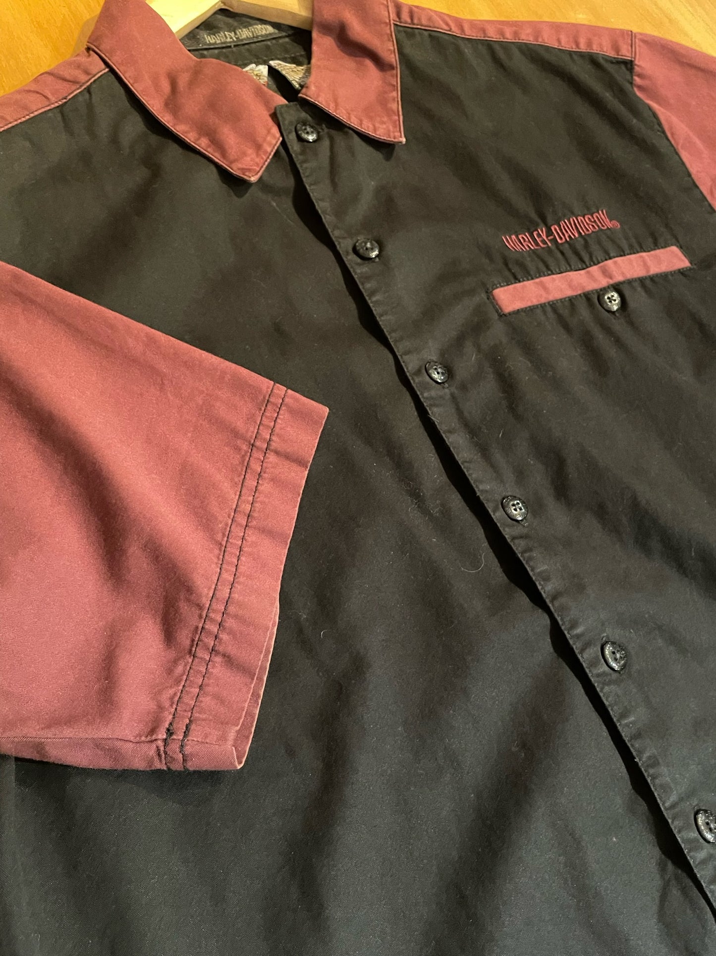 HARLEY DAVIDSON "MILWAUKEE" SHORT SLEEVES SHIRT SZ: M