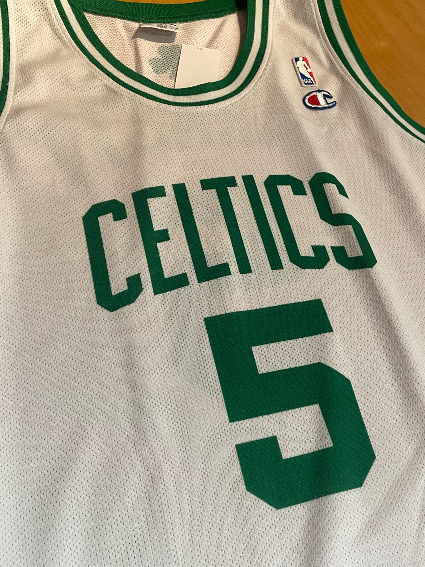 CHAMPION BOSTON CELTICS "KEVIN GARNETT" NBA JERSEY SZ: XXL
