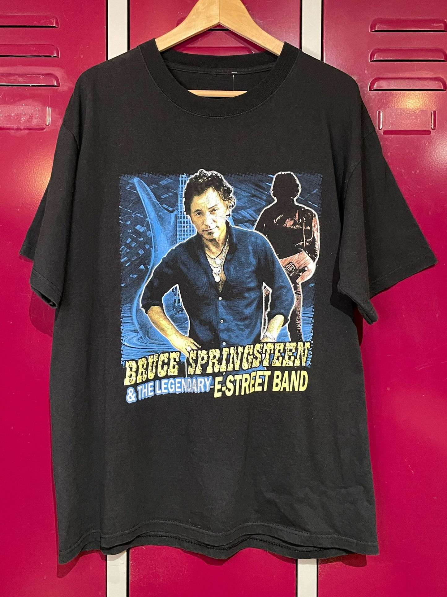 BRUCE SPRINGSTEEN "TOUR 2008" MUSIC BAND T-SHIRT SZ: XL