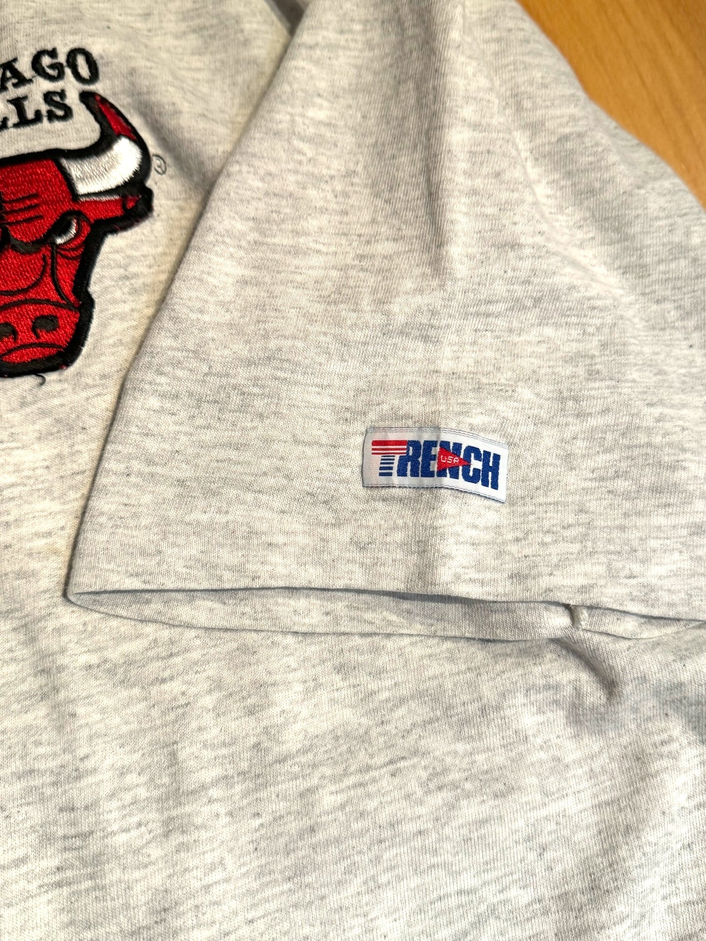 VINTAGE 90S CHICAGO BULLS TRENCH ULTRA T-SHIRT SZ: XL