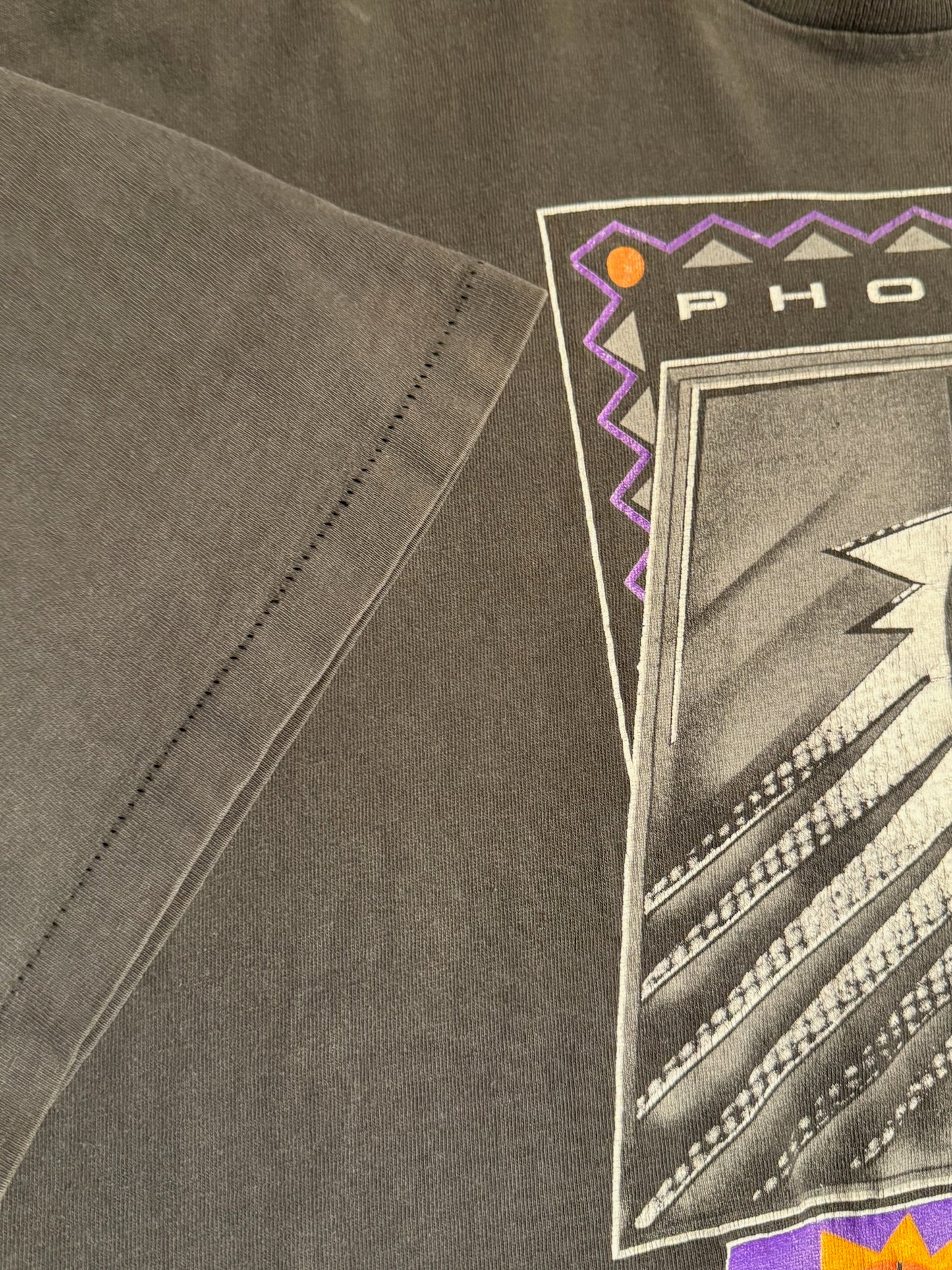 VINTAGE 90S PHOENIX SUNS LOGO ATHLETIC T-SHIRT SZ: XL
