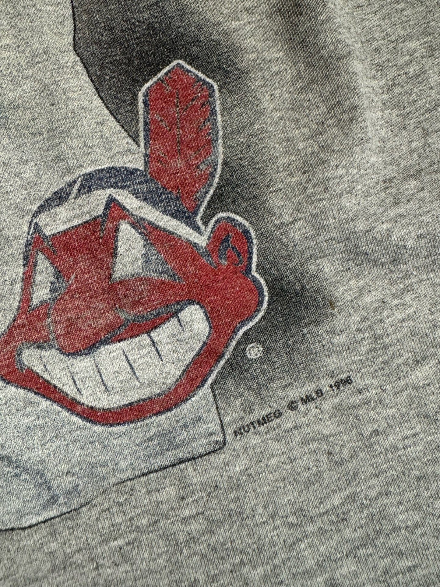 VINTAGE 1996 CLEVELAND INDIANS LEE SPORT T-SHIRT SZ: XL