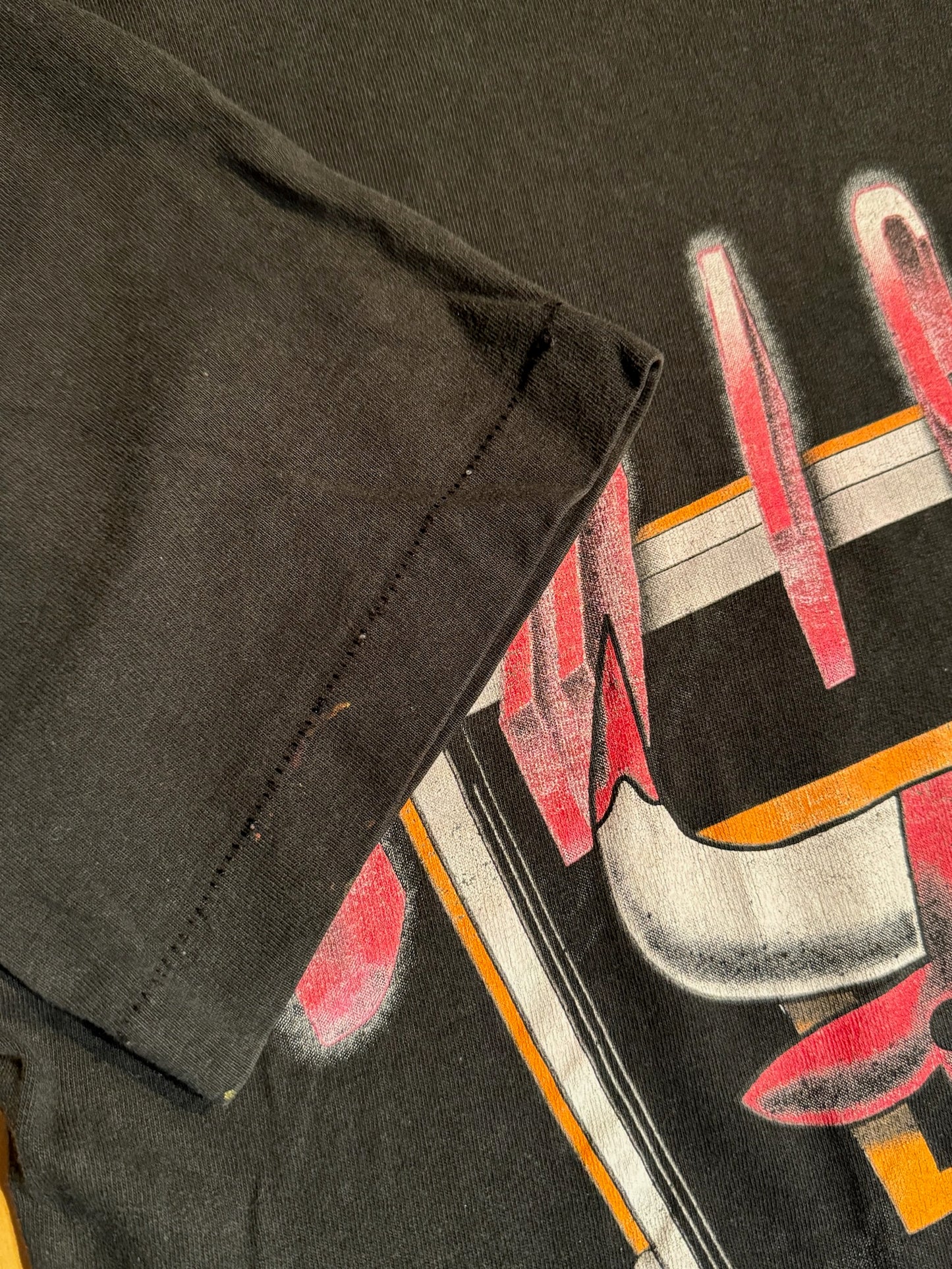 VINTAGE 90s CHICAGO BULLS BY MAGIC JOHNSON NBA T-SHIRT SZ: L