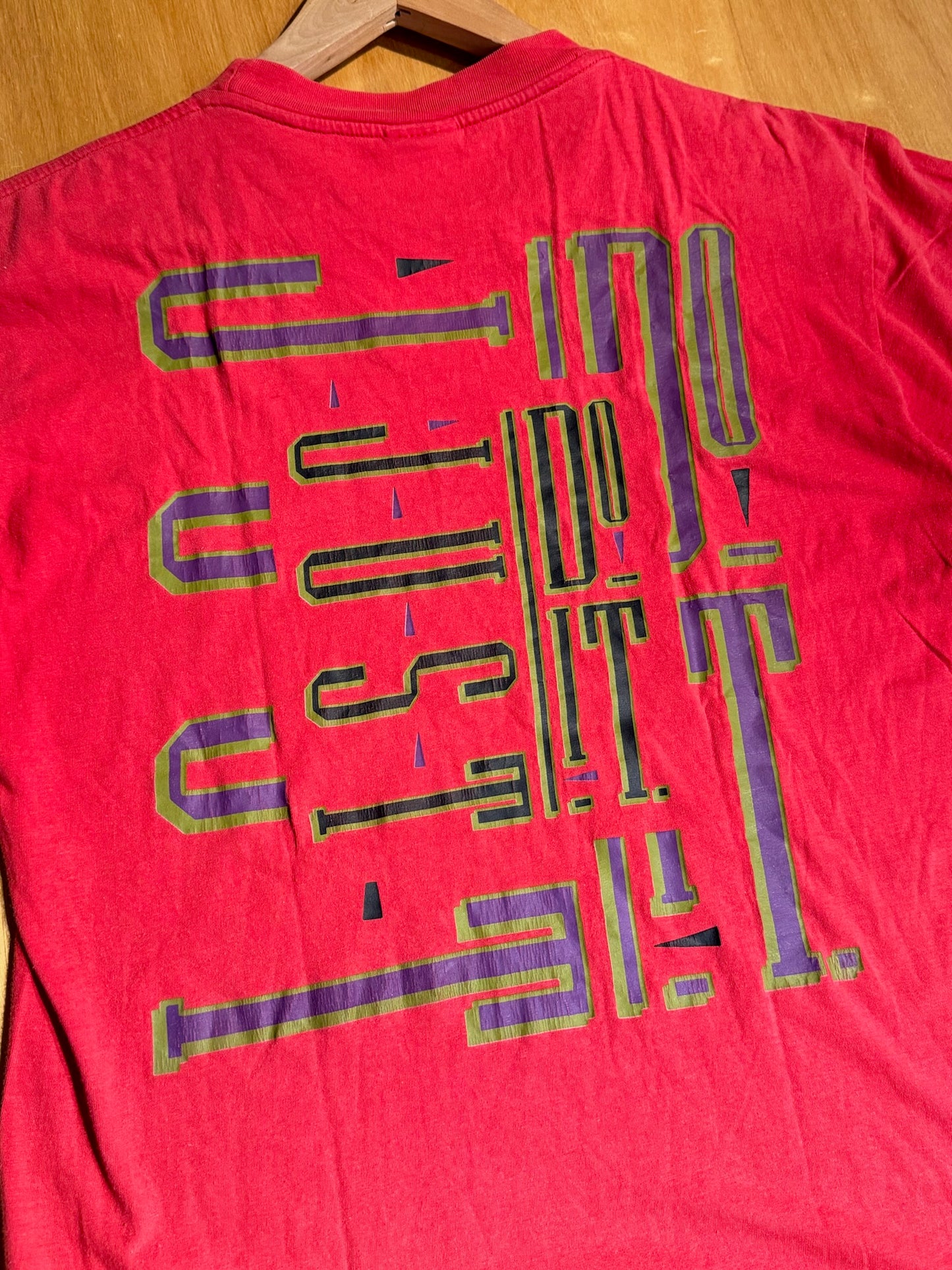 VINTAGE 90s NIKE AIR "JUST DO IT" T-SHIRT SZ: M