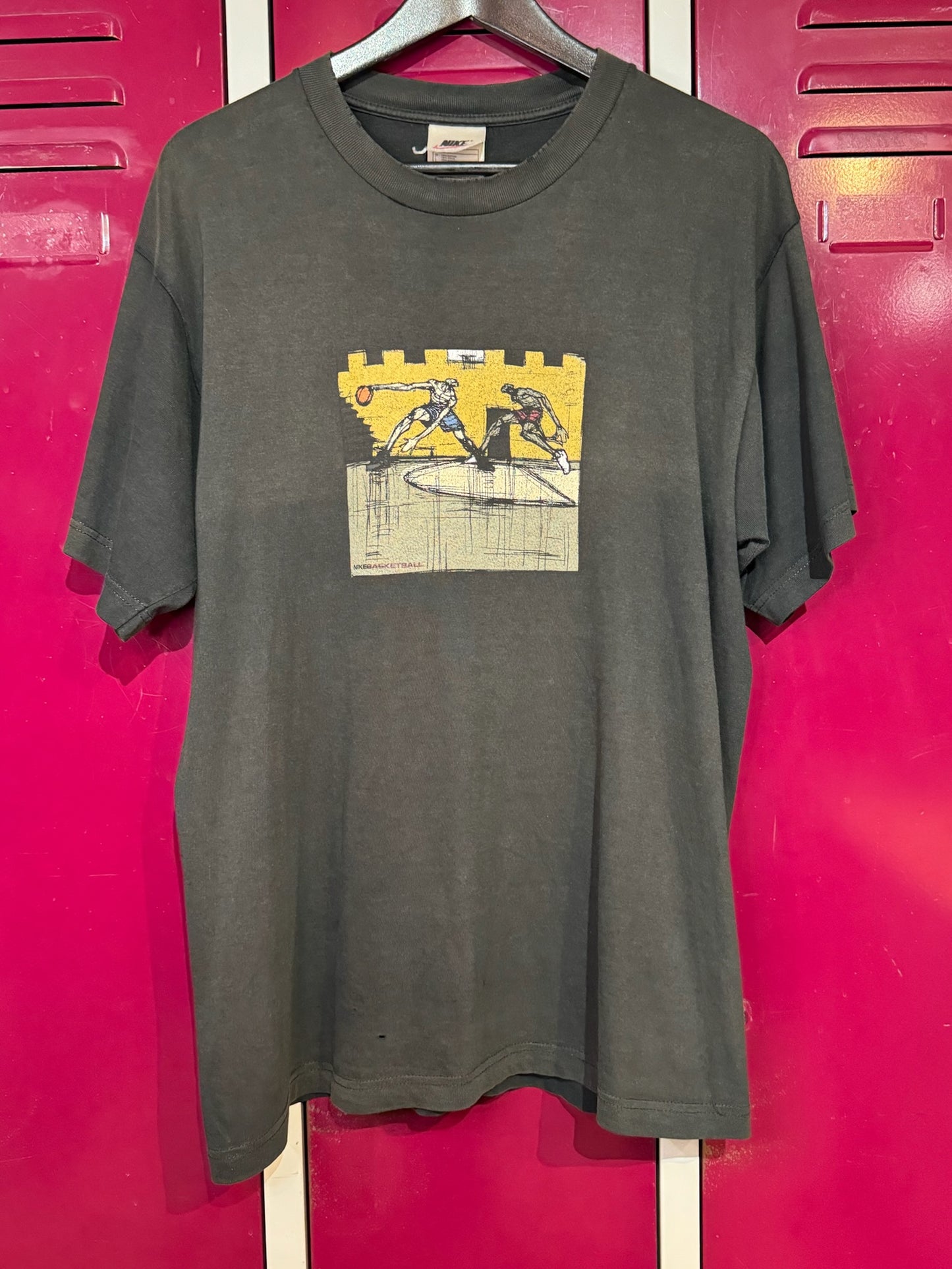 VINTAGE 00s BASKETBALL "PLAYGROUND" T-SHIRT SZ: M