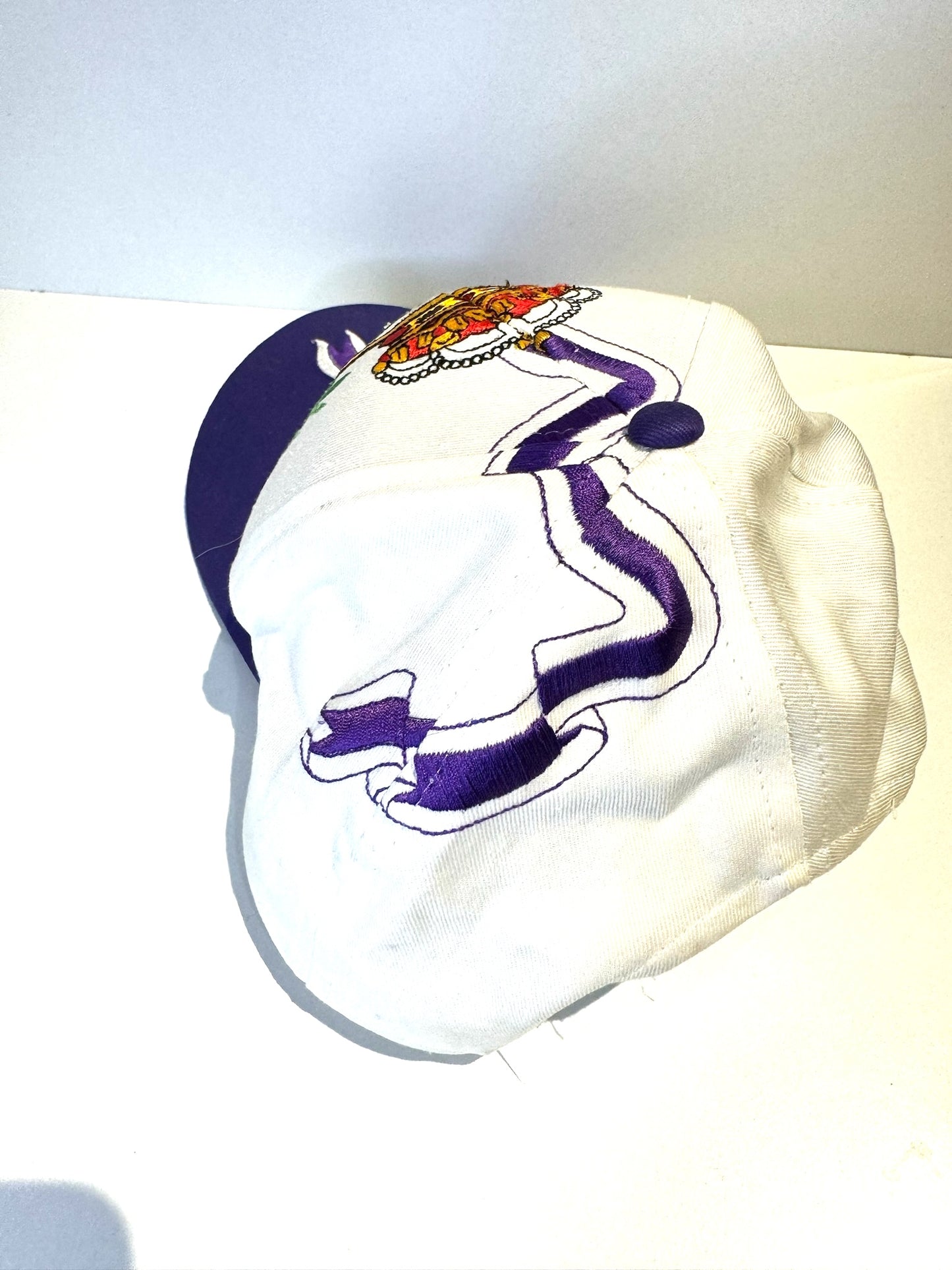 VINTAGE 90s REAL MADRID SOCCER SNAPBACK CAP HAT