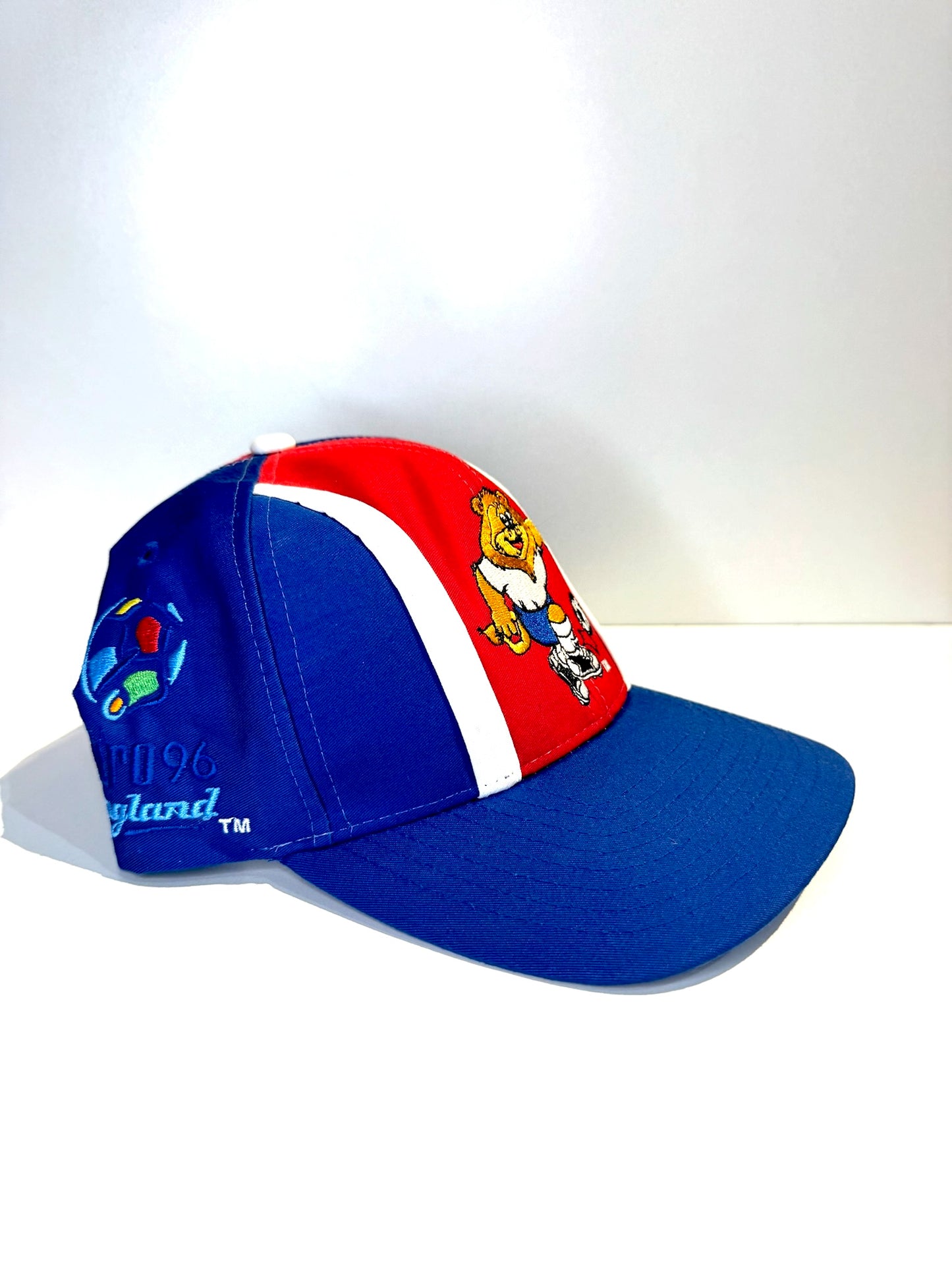 VINTAGE 1994 UEFA EURO 96 ENGLAND FOOTBALL SNAPBACK CAP HAT