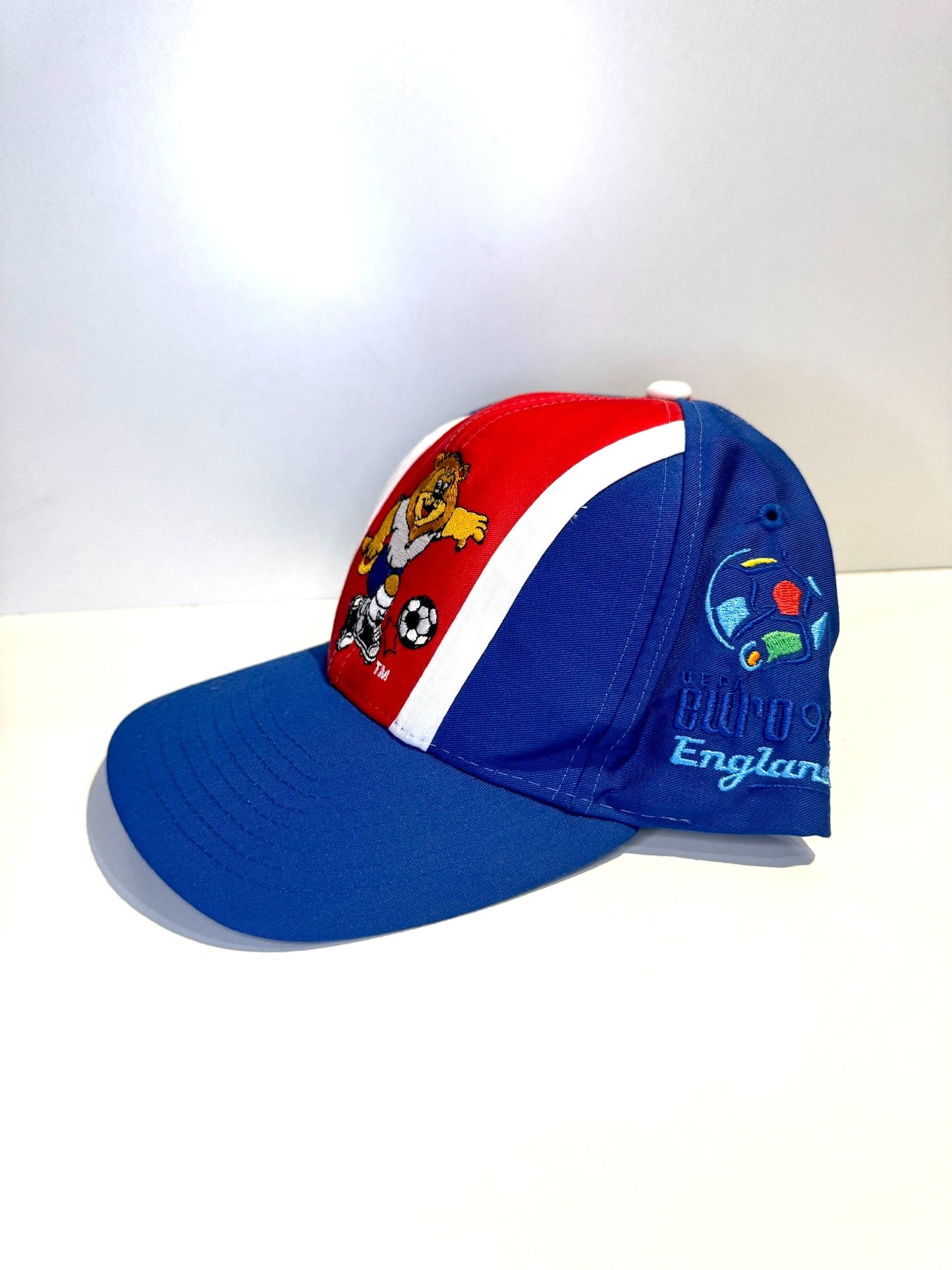 VINTAGE 1994 UEFA EURO 96 ENGLAND FOOTBALL SNAPBACK CAP HAT