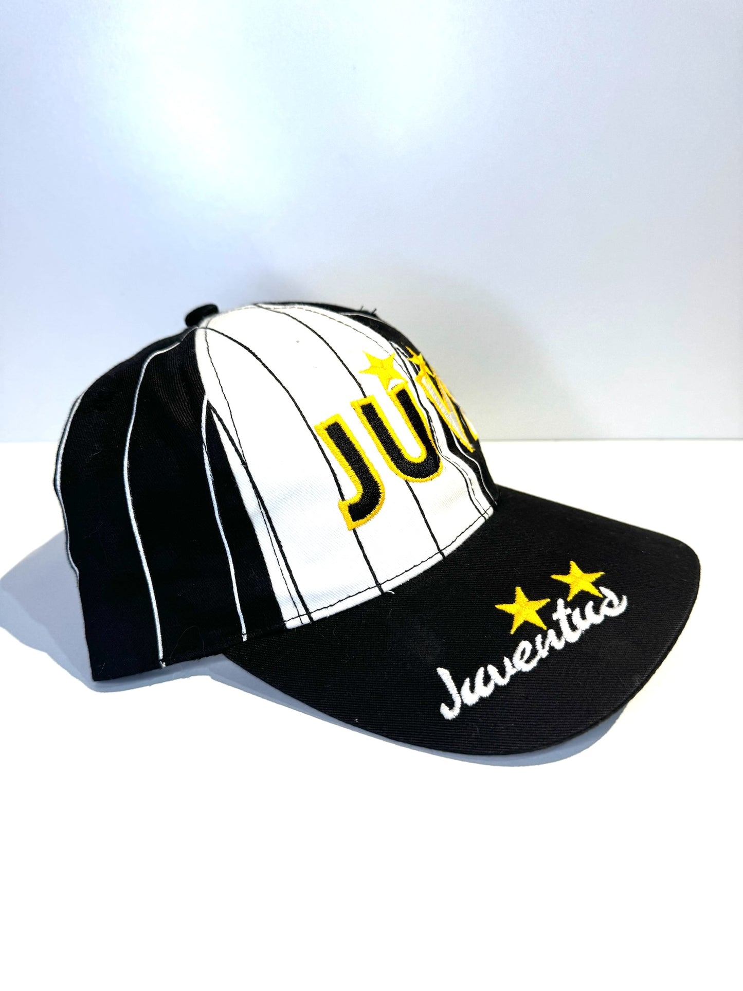 VINTAGE 90s JUVENTUS TURIN SOCCER SNAPBACK CAP HAT