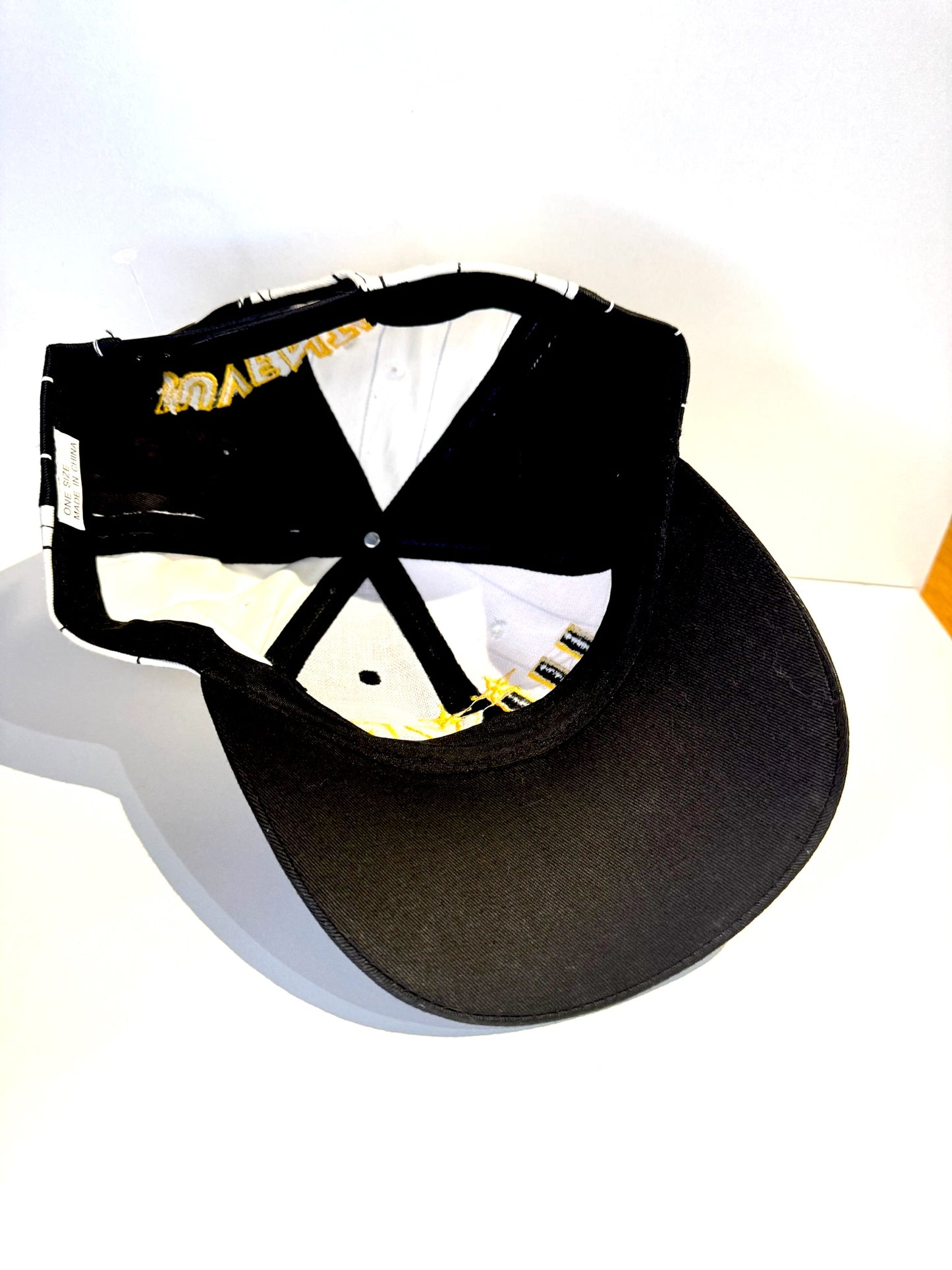 VINTAGE 90s JUVENTUS TURIN SOCCER SNAPBACK CAP HAT