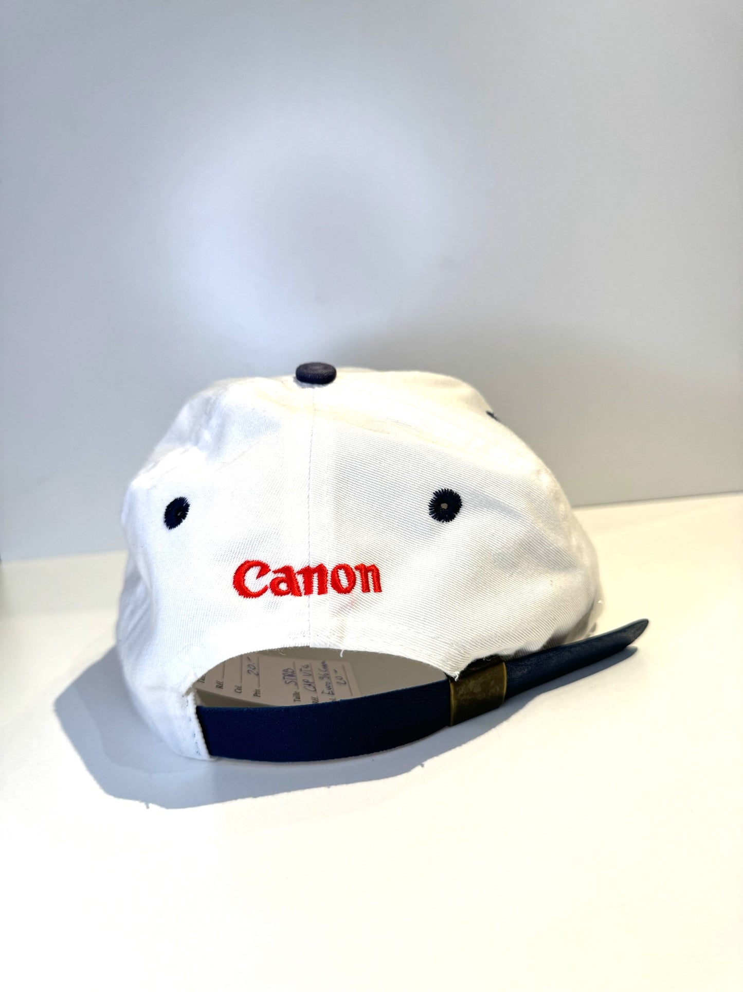 VINTAGE 1994 CANON EURO 96 FOOTBALL ENGLAND STRAPBACK CAP HAT