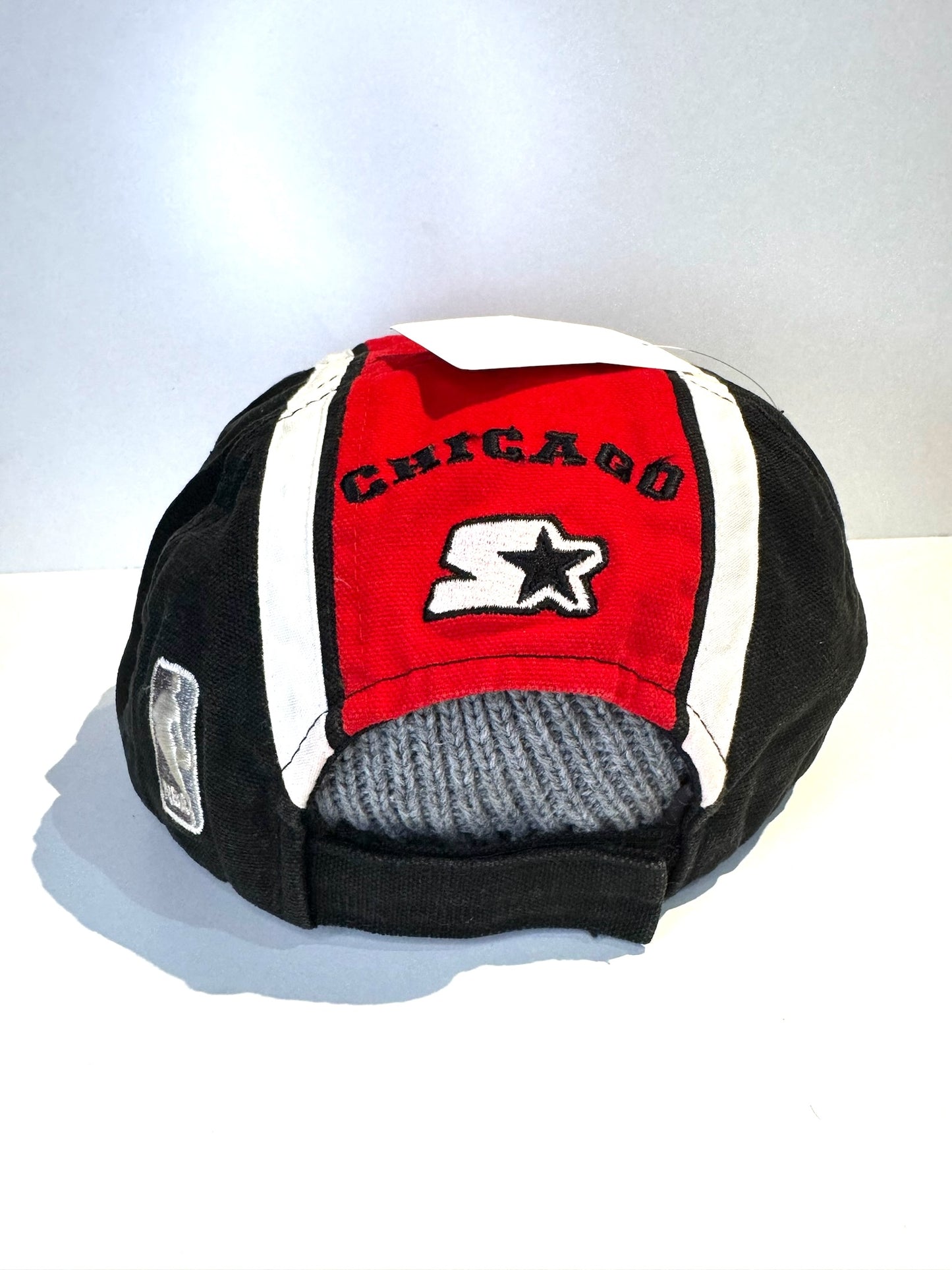 VINTAGE 90s CHICAGO BULLS STARTER SCRATCHBACK CAP HAT