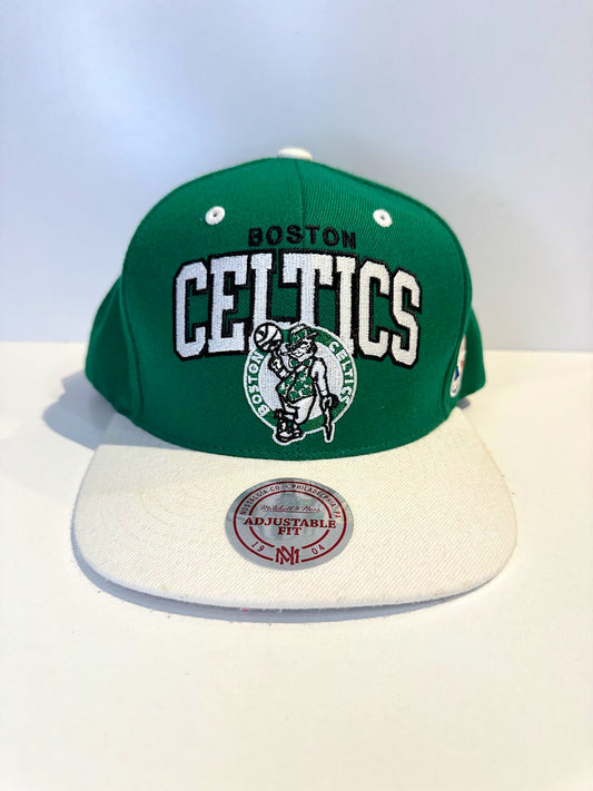 BOSTON CELTICS MITCHELL & NESS SNAPBACK CAP HAT