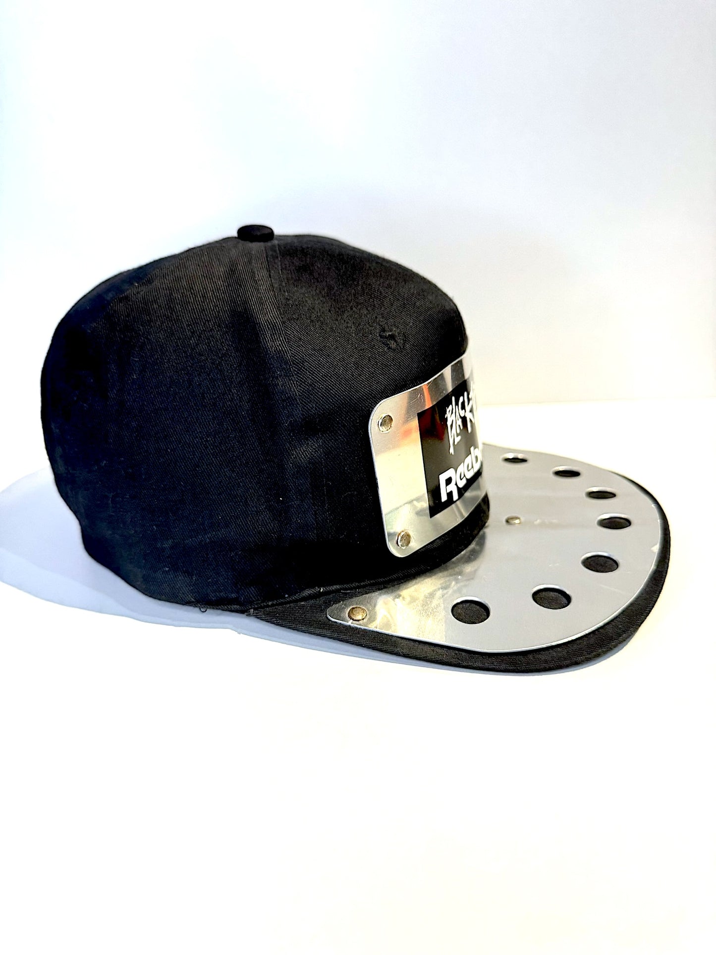 VINTAGE 90s BLACKTOP BY REEBOK METAL PLATE SNAPBACK CAP HAT