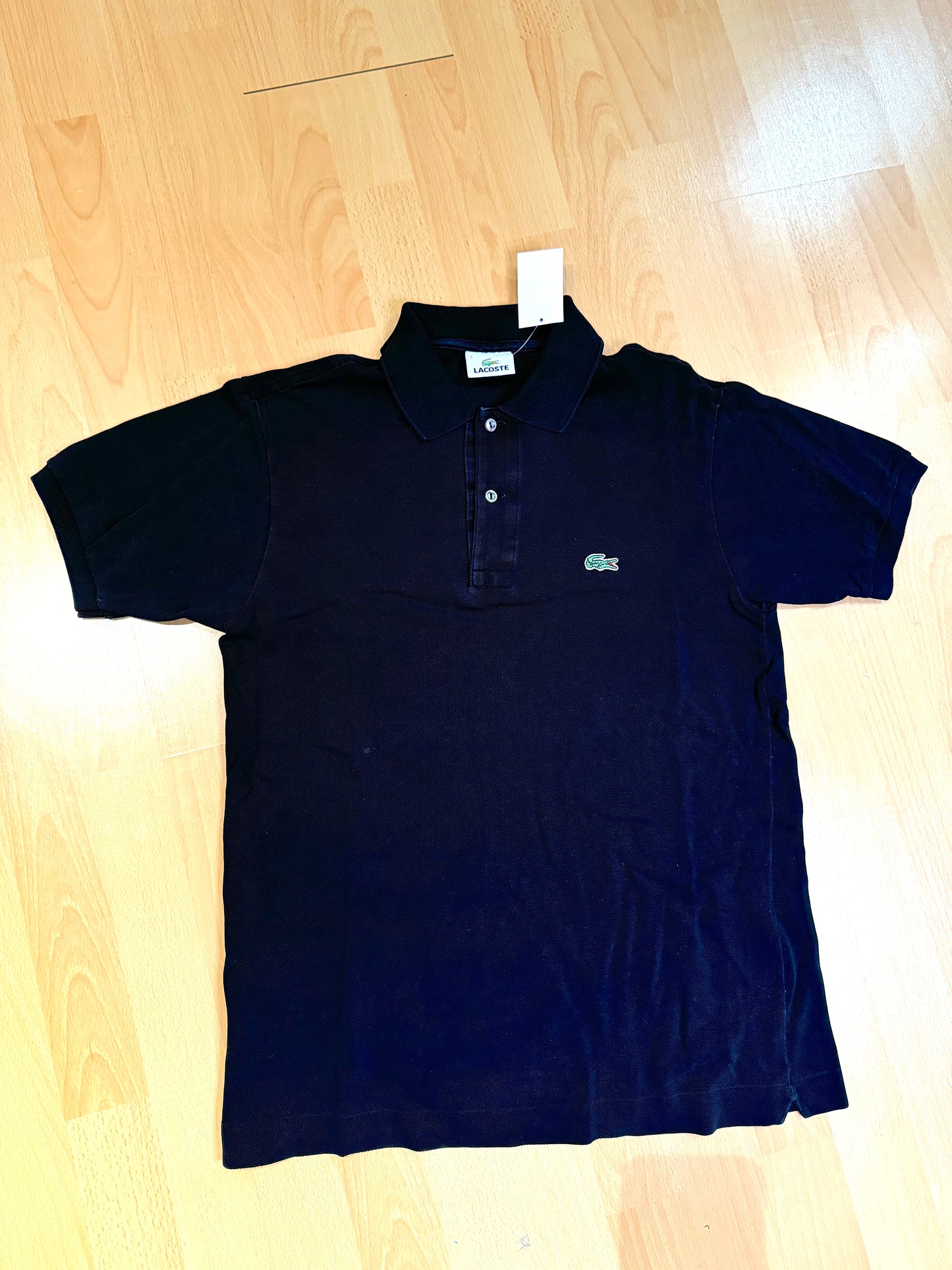 VINTAGE LACOSTE POLO "BLACK" SZ: 3 = M