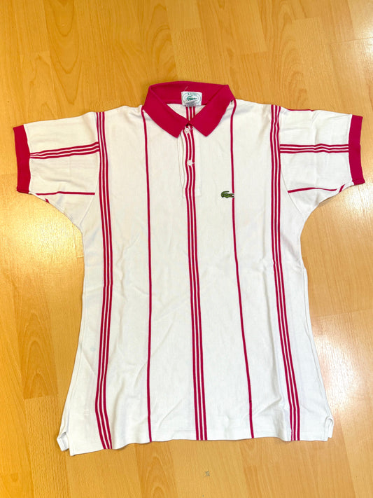 "WOMEN" VINTAGE 80s LACOSTE "IZOD" MADE IN USA POLO  SZ: M