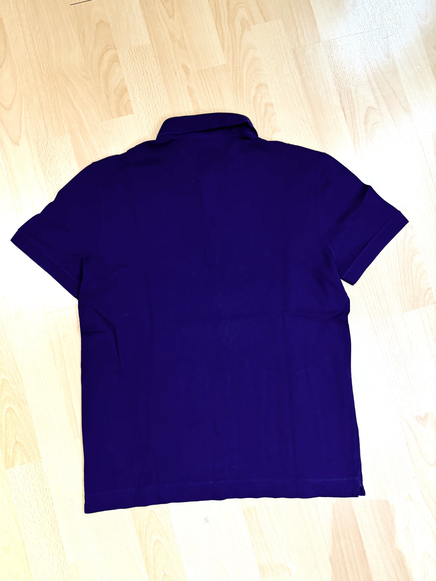 LACOSTE REGULAR FIT "NAVY LOGO" POLO SZ: 4 = M